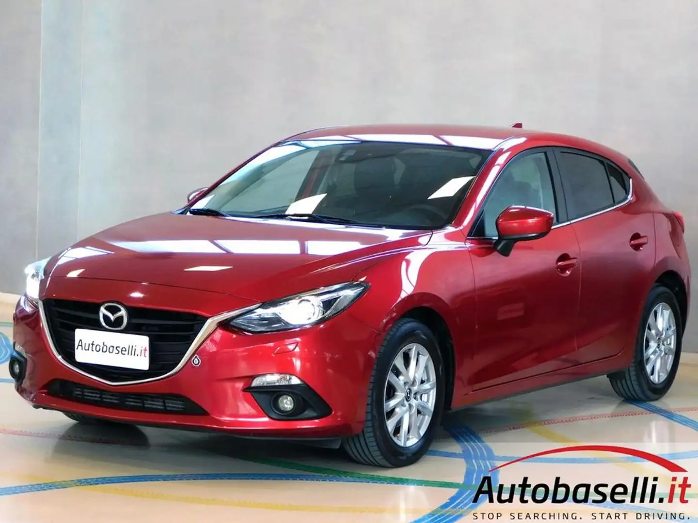 Mazda 3 2.2 D EVOLVE - EVOLVE PACK 150 CV XENO LED Rosso - 1