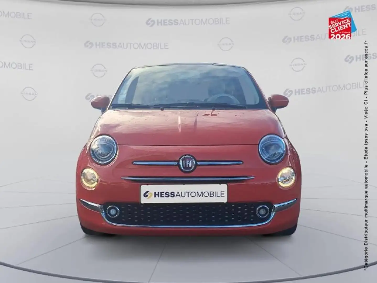 Fiat 500L 1.2 8v 69ch Lounge Rouge - 2