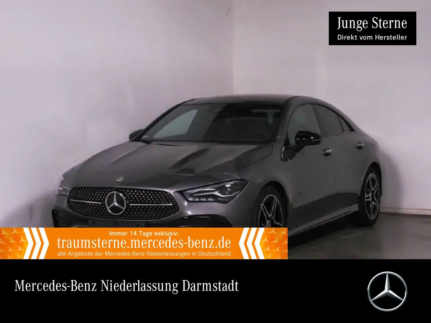 Mercedes-Benz CLA 180 AMG+NIGHT+PANO+LED+BURMESTER+KAMERA+7G Gris - 1