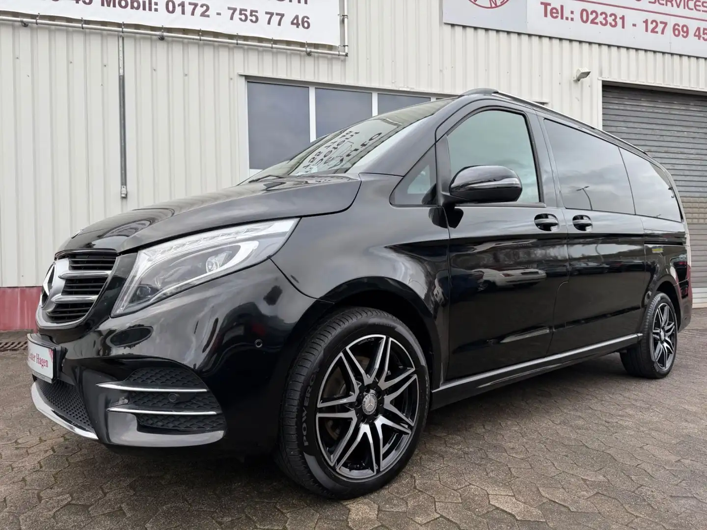 Mercedes-Benz V 220 V250d 4MATIC 140kW 190PS EDITION lang/LED/7-Sitz Schwarz - 2