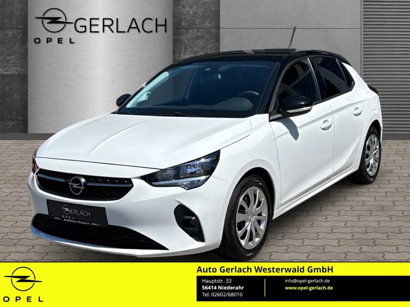Opel Corsa F Edition 1.2 Turbo EU6d LED Apple CarPlay Android Weiß - 1