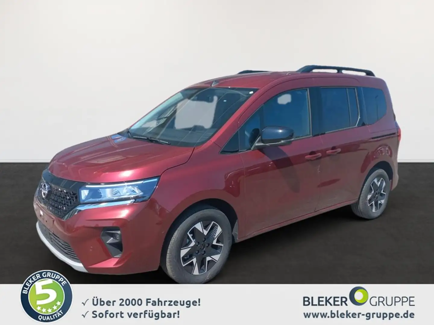 Nissan Townstar EV Kombi L1 MY23 Tekna Option 2ST AD1 CCS WINP Roşu - 1