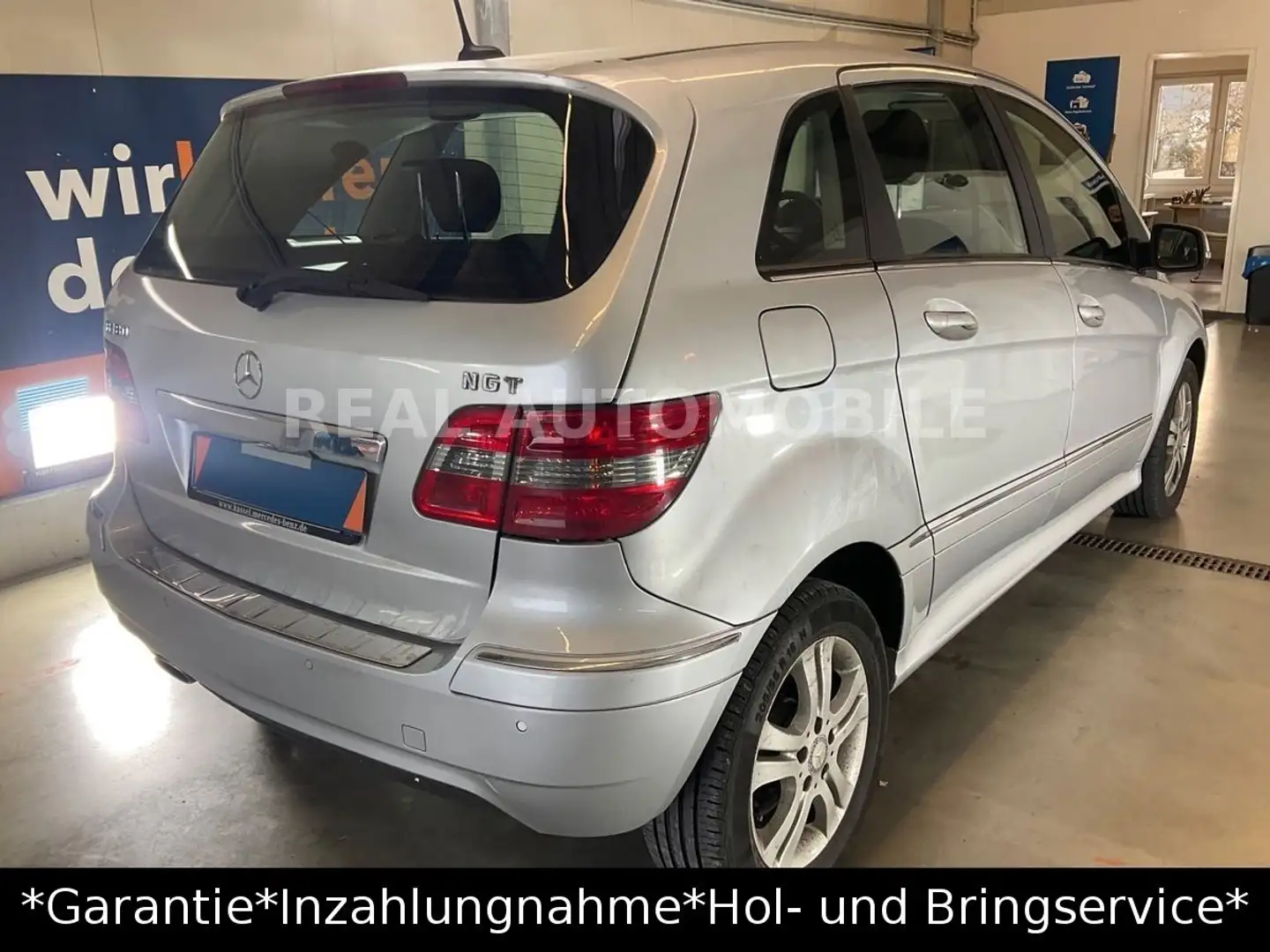Mercedes-Benz B 180 B -Klasse B 180 NGT AUTOMATIK *TÜV NEU*SH* Silber - 2