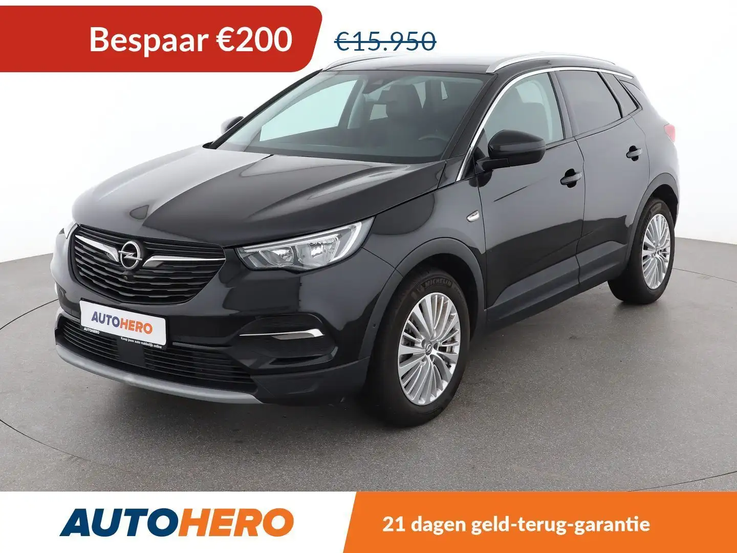 Opel Grandland X 1.2 Turbo Innovation Negru - 1