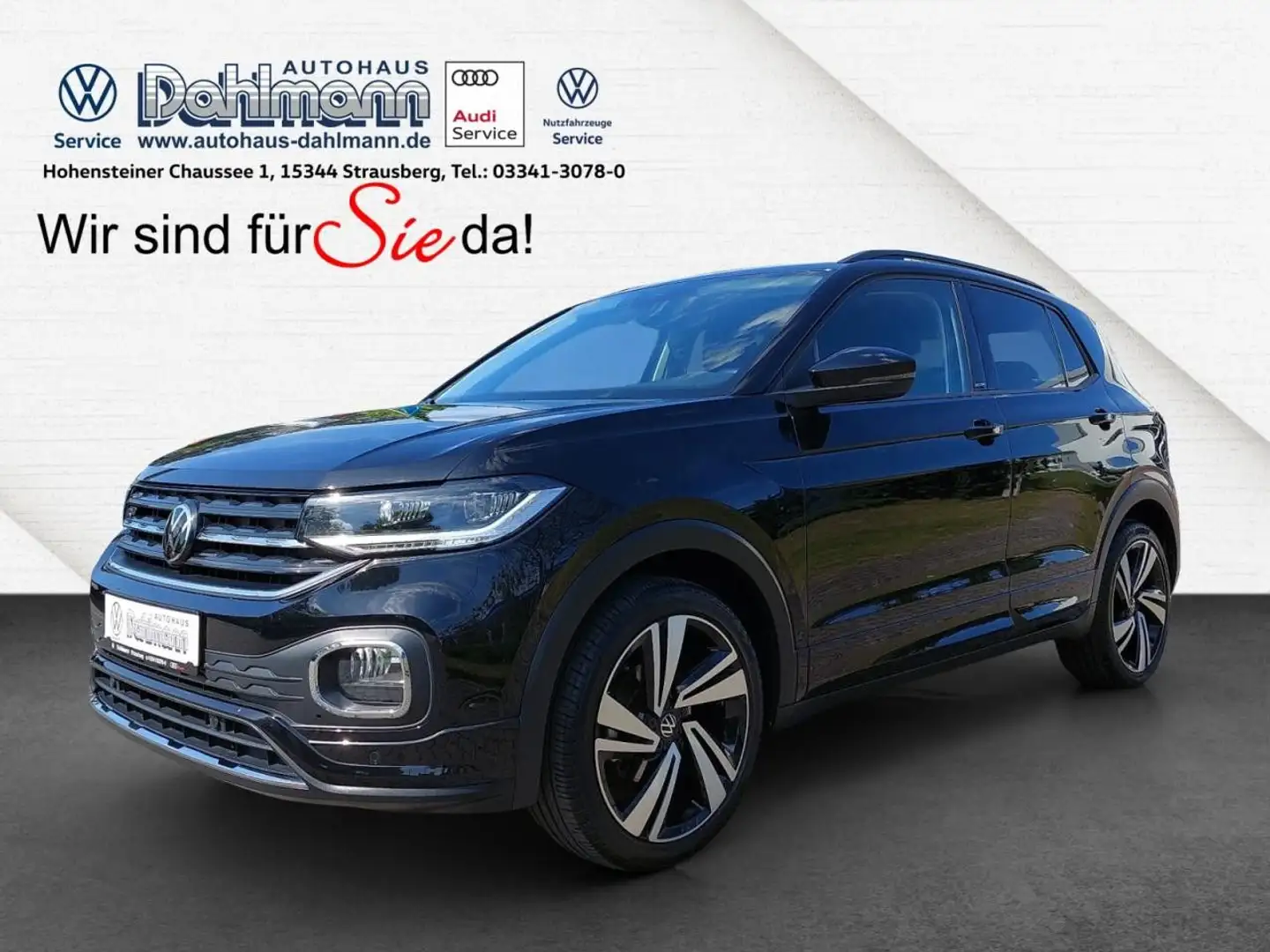 Volkswagen T-Cross 1.5 TSI+DSG+ACTIVE+RLINE+APPCONNECT+LED Negro - 1