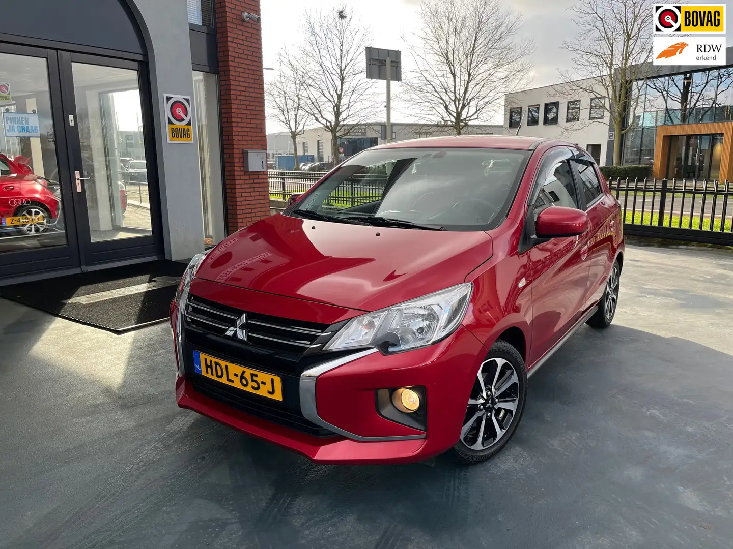 Mitsubishi Space Star 1.2 Instyle AUTOMAAT LMV NAVI Rood - 1