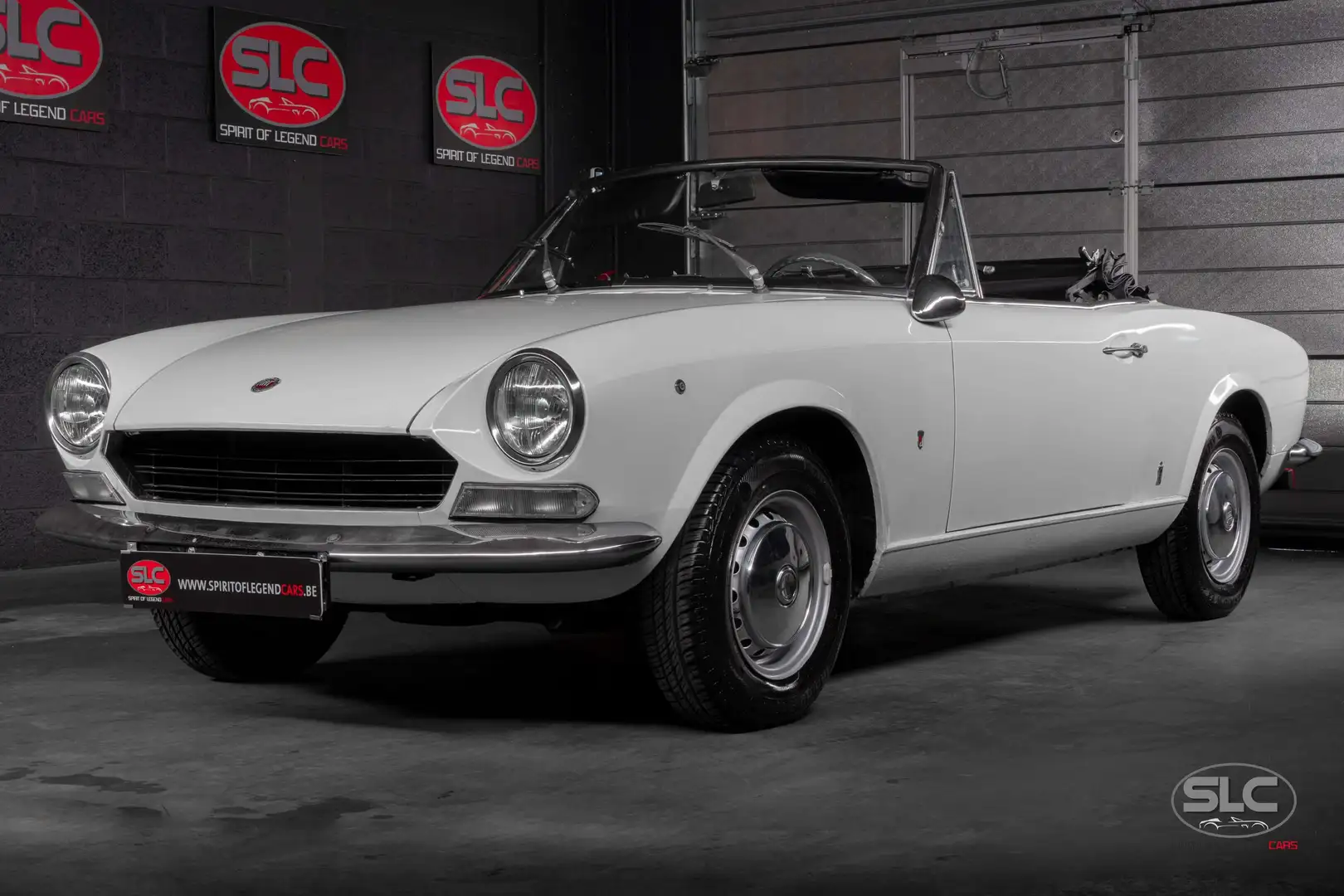 Fiat 124 Spider Blanc - 1