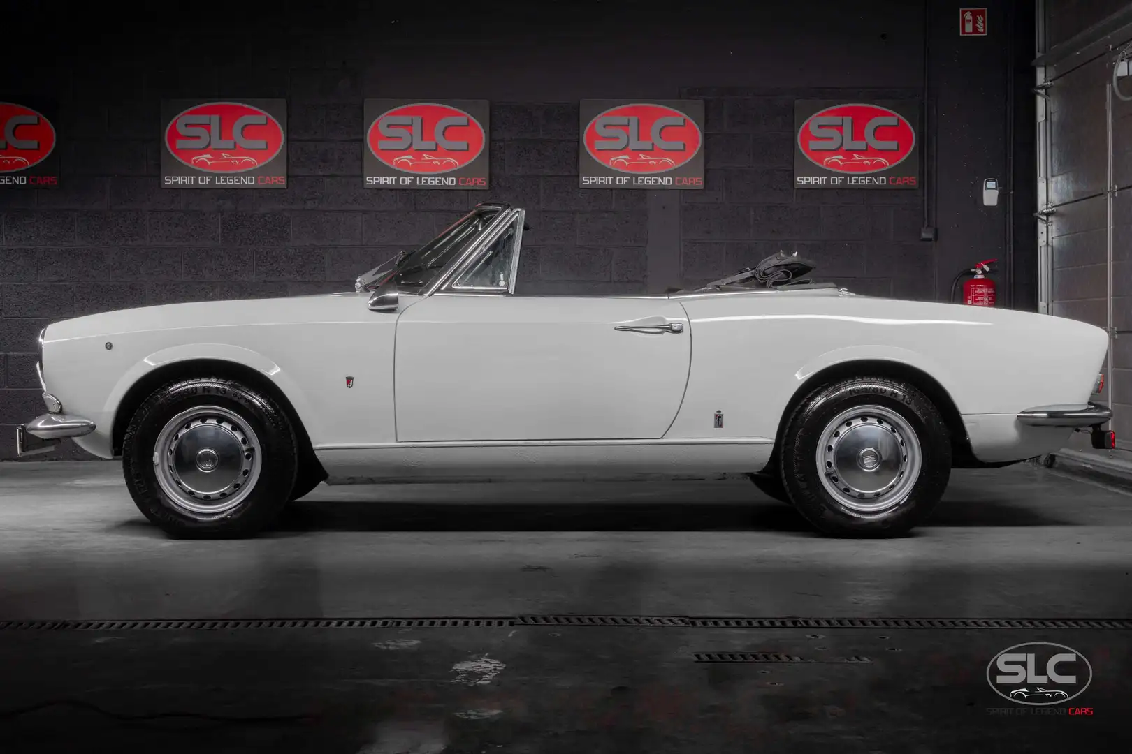 Fiat 124 Spider Blanc - 2