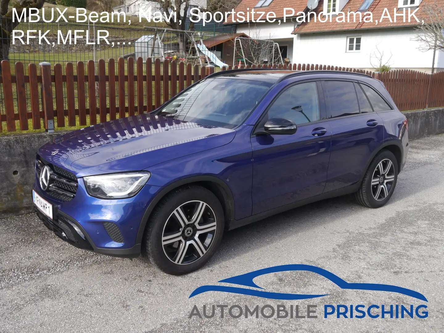 Mercedes-Benz GLC 220 d 4Matic*19"Alu*Navi*Pano*AHK*MFLR*SH*el.Sitze* Blau - 1
