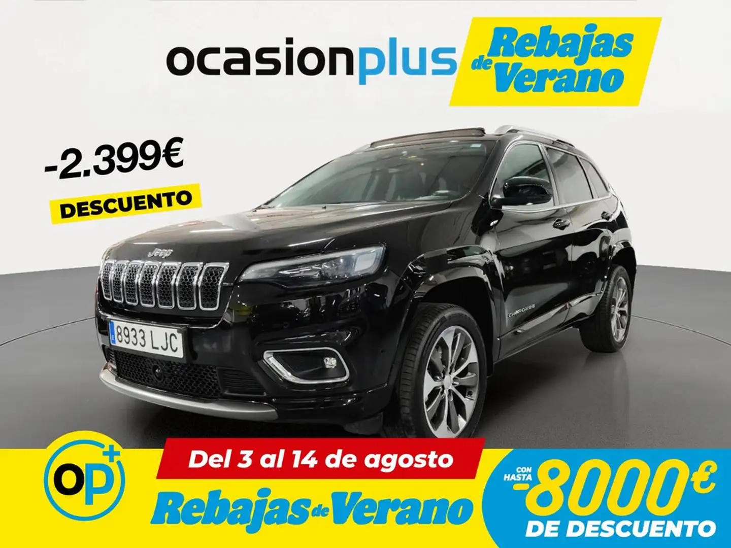 Jeep Cherokee 2.2 Overland 4WD 9AT Negro - 1