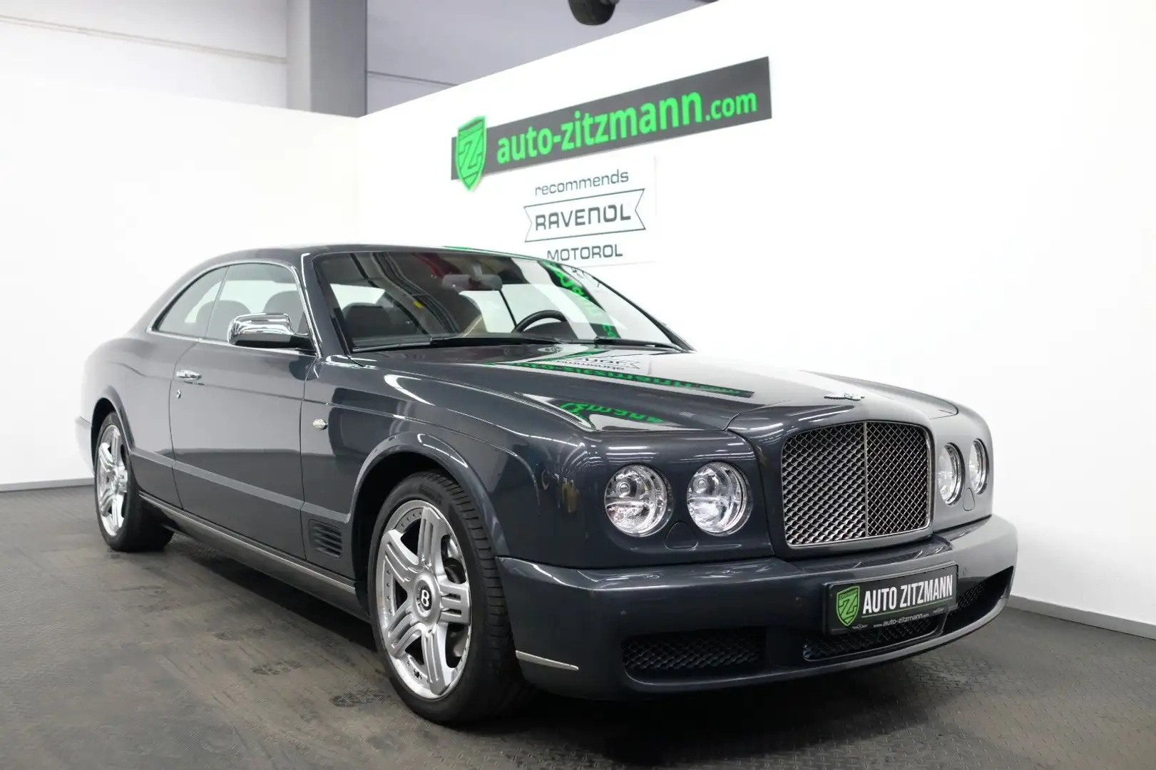 Bentley Brooklands /LIMITIERT 550 ST/SCHECKHEFT siva - 1