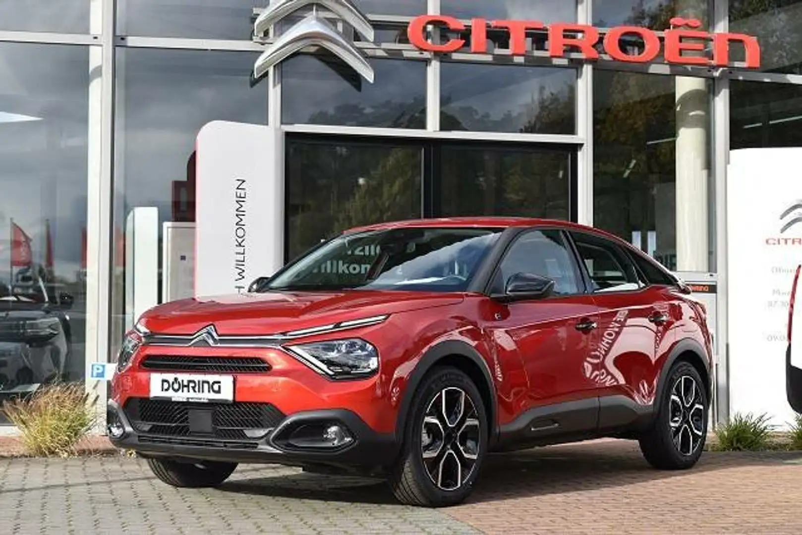 Citroen E-C4 Electric ë-C4 Elektromotor 136 Feel Winterpaket Navi über App Rouge - 2