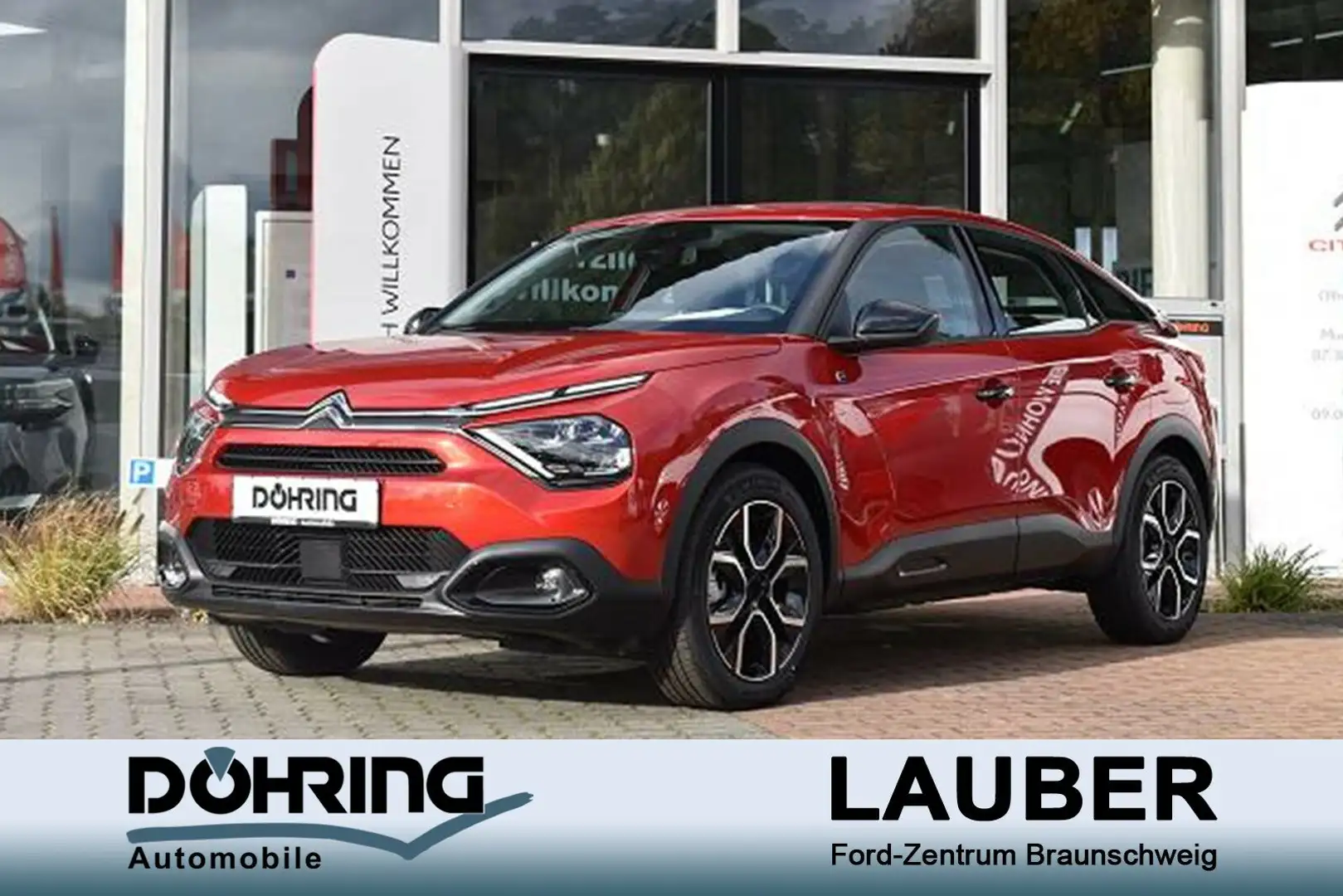 Citroen ë-C4 Elektromotor 136 Feel Winterpaket Navi über App Червоний - 1