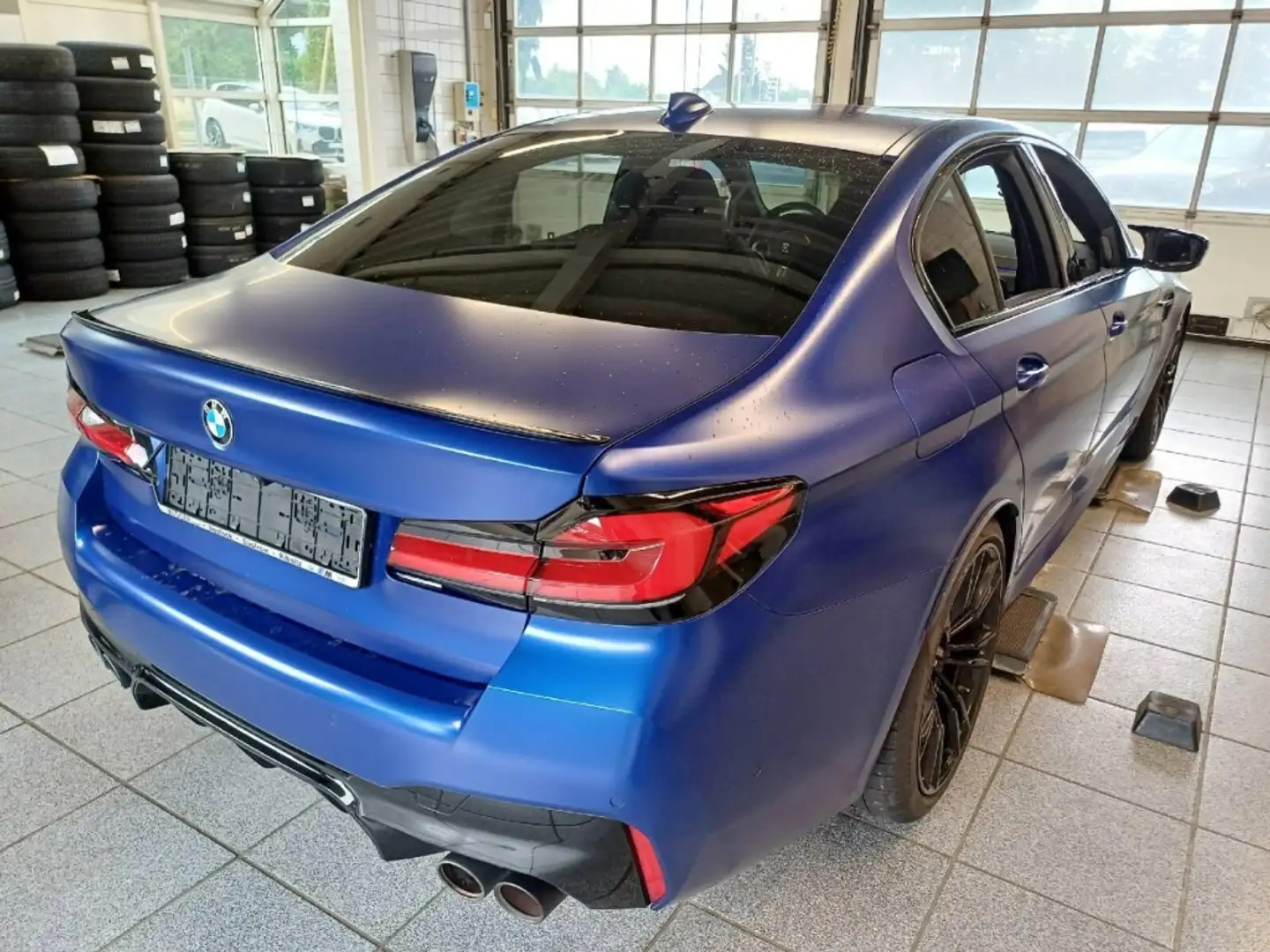 BMW M5 Competition/HUD/Navigation/HarmanKardon Azul - 2
