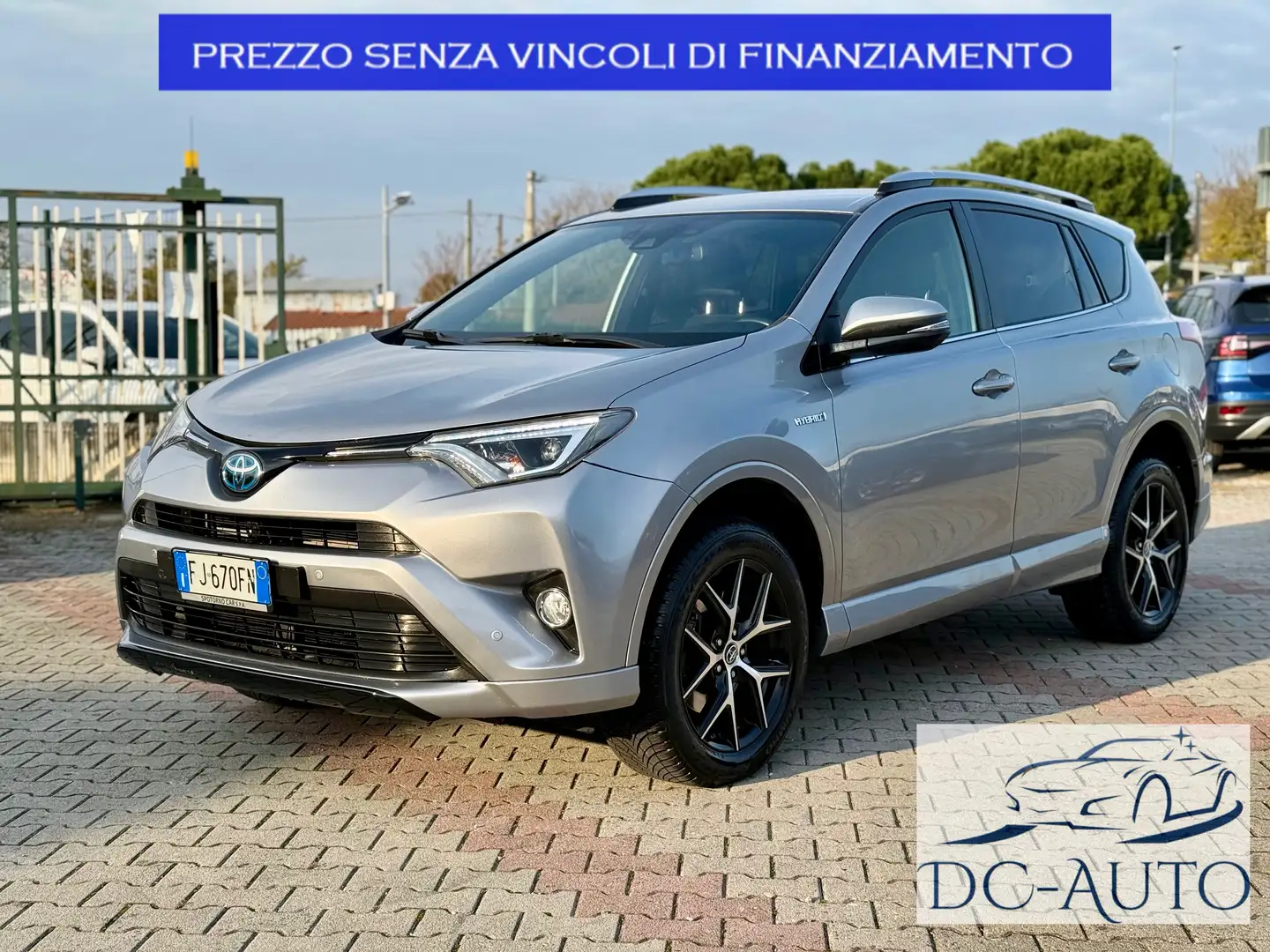 Toyota RAV 4 Rav4 2.5 vvt-i h Lounge 2wd e-cvt my17 ** HYBRID Grigio - 1