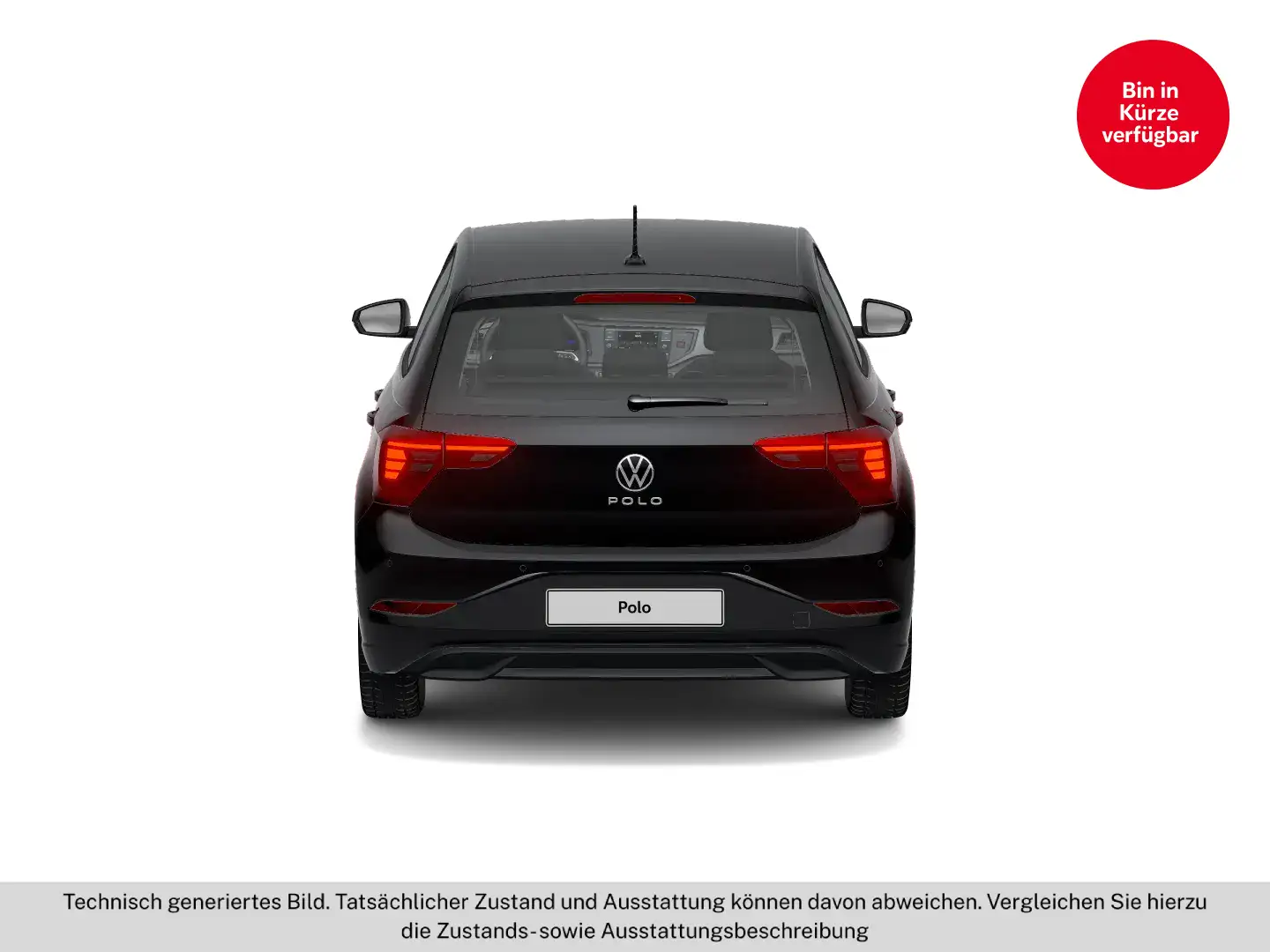Volkswagen Polo Schwarz - 2