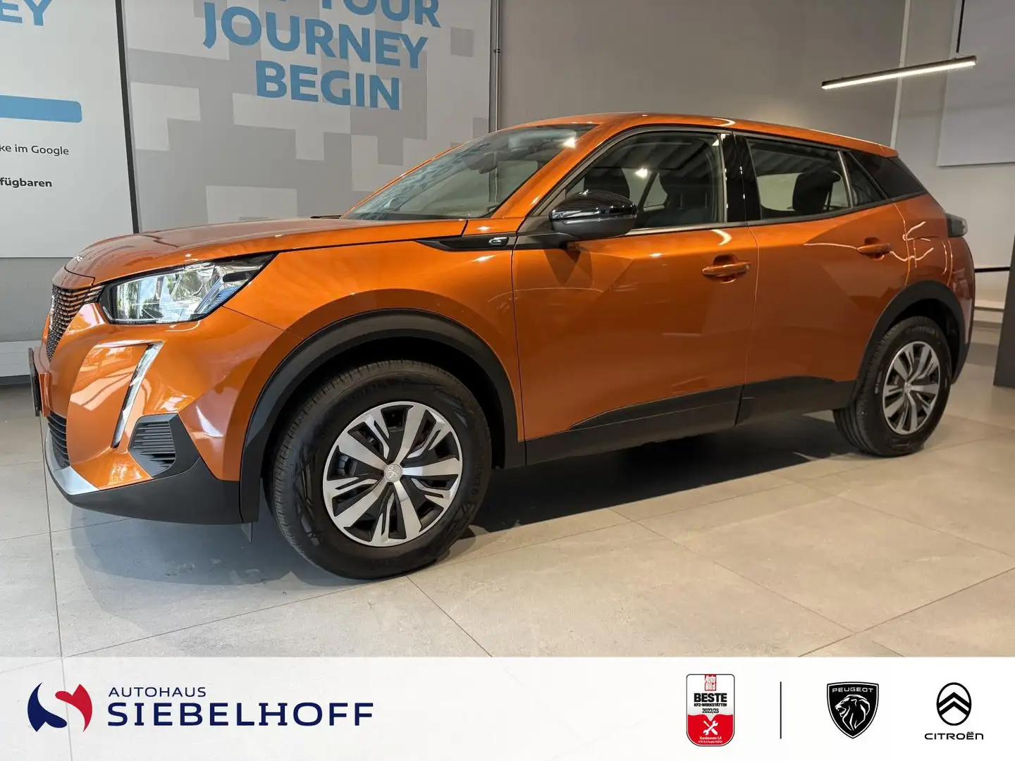 Peugeot 2008 e-2008 Active Elektromotor 136 Orange - 1