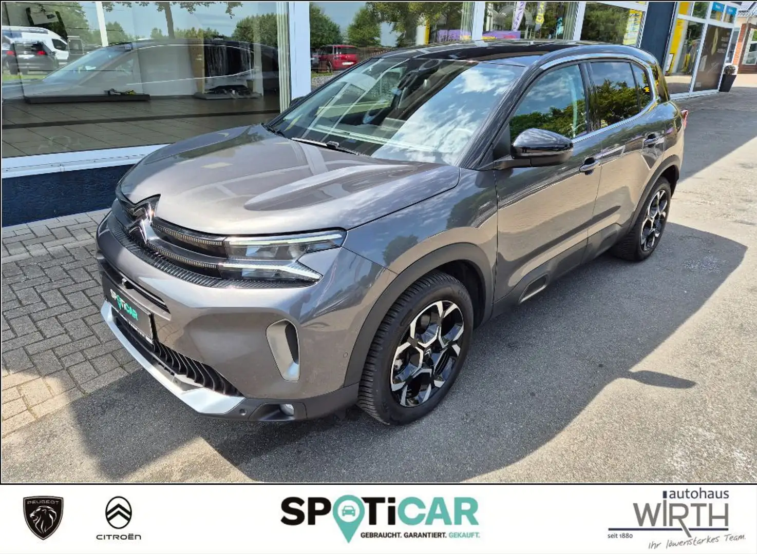 Citroen C5 Aircross 130 EAT8 MAX NAVI+LED+SITZHZG.+360° Grau - 1