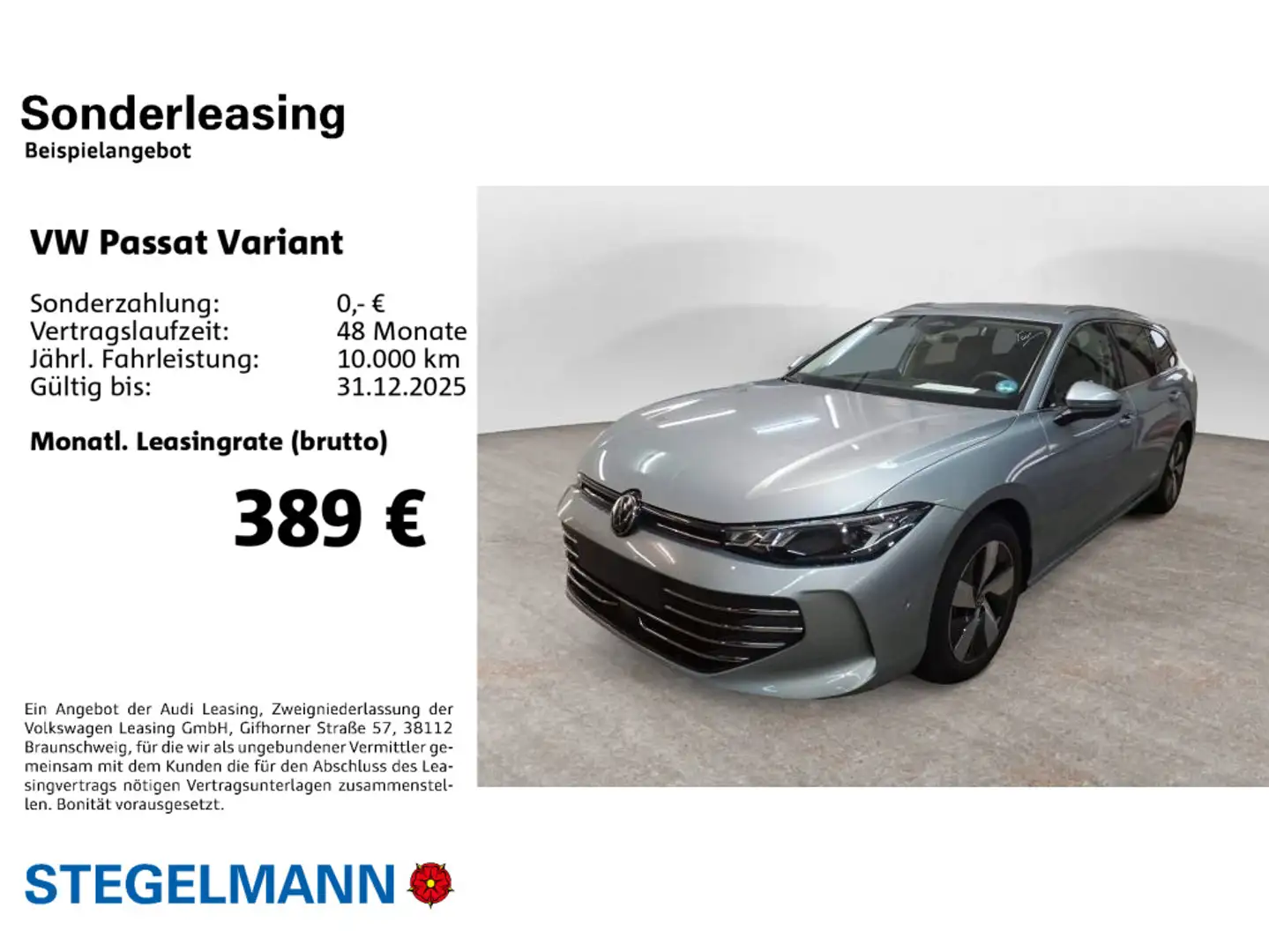 Volkswagen Passat Variant 2.0 TDI DSG Business *AHK*Kamera* Silber - 2