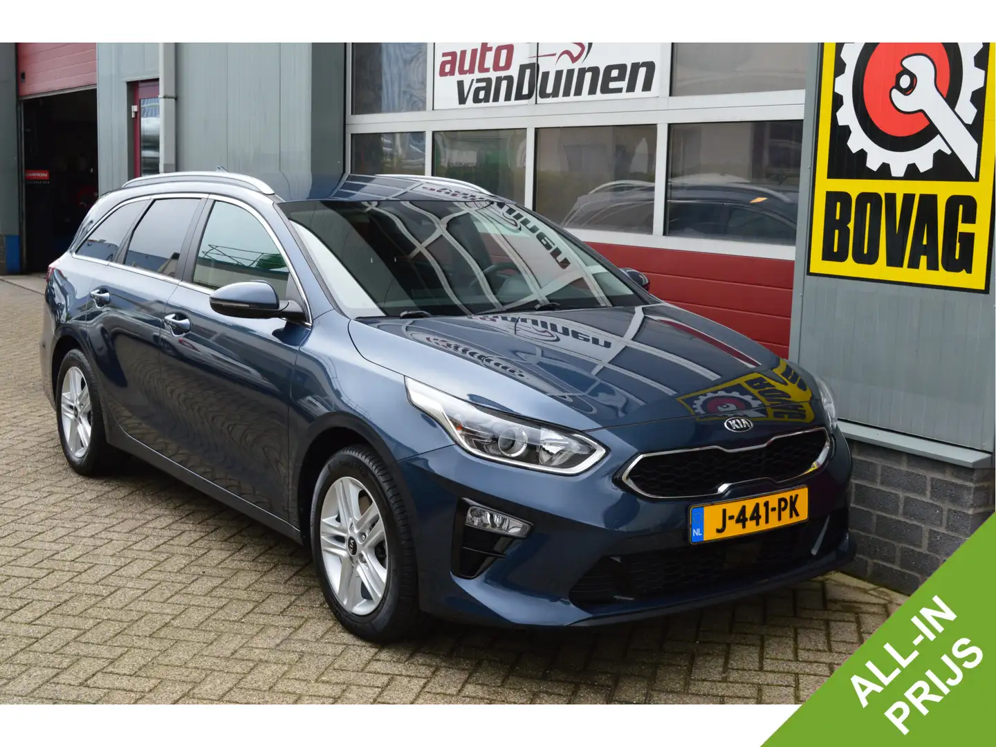 Kia Ceed SW / cee'd SW Sportswagon 1.4 T-GDi DynamicPlusLine O.a: PDC, Ca Blauw - 1