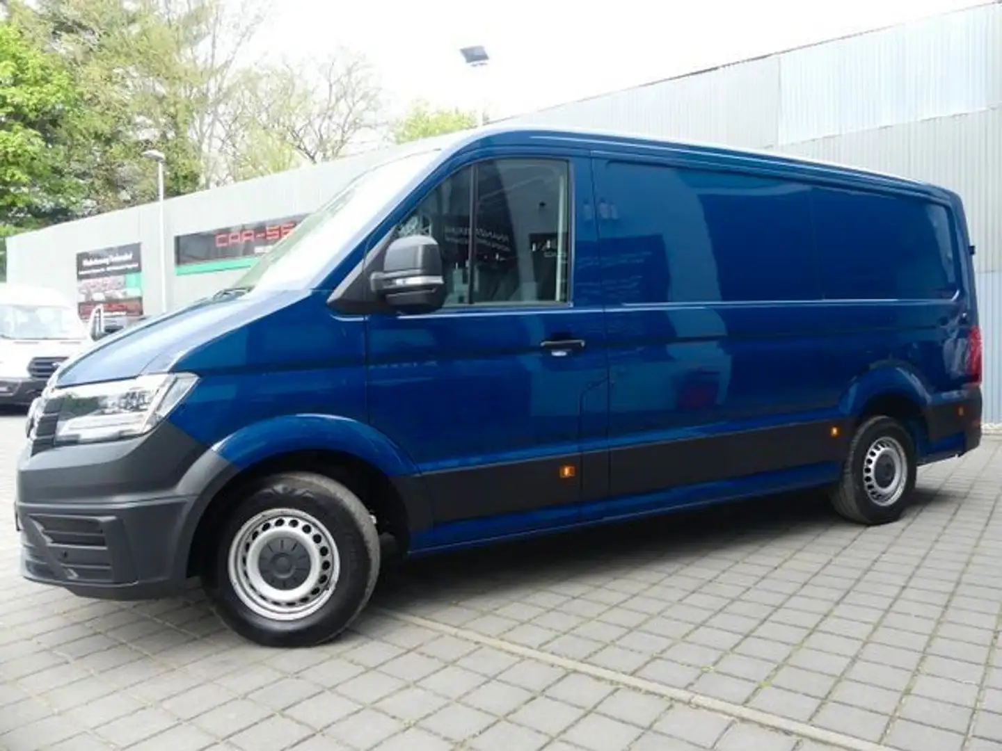 Volkswagen Crafter L3H2 mittel 2 x Schiebetür wenig km Kame Blau - 1