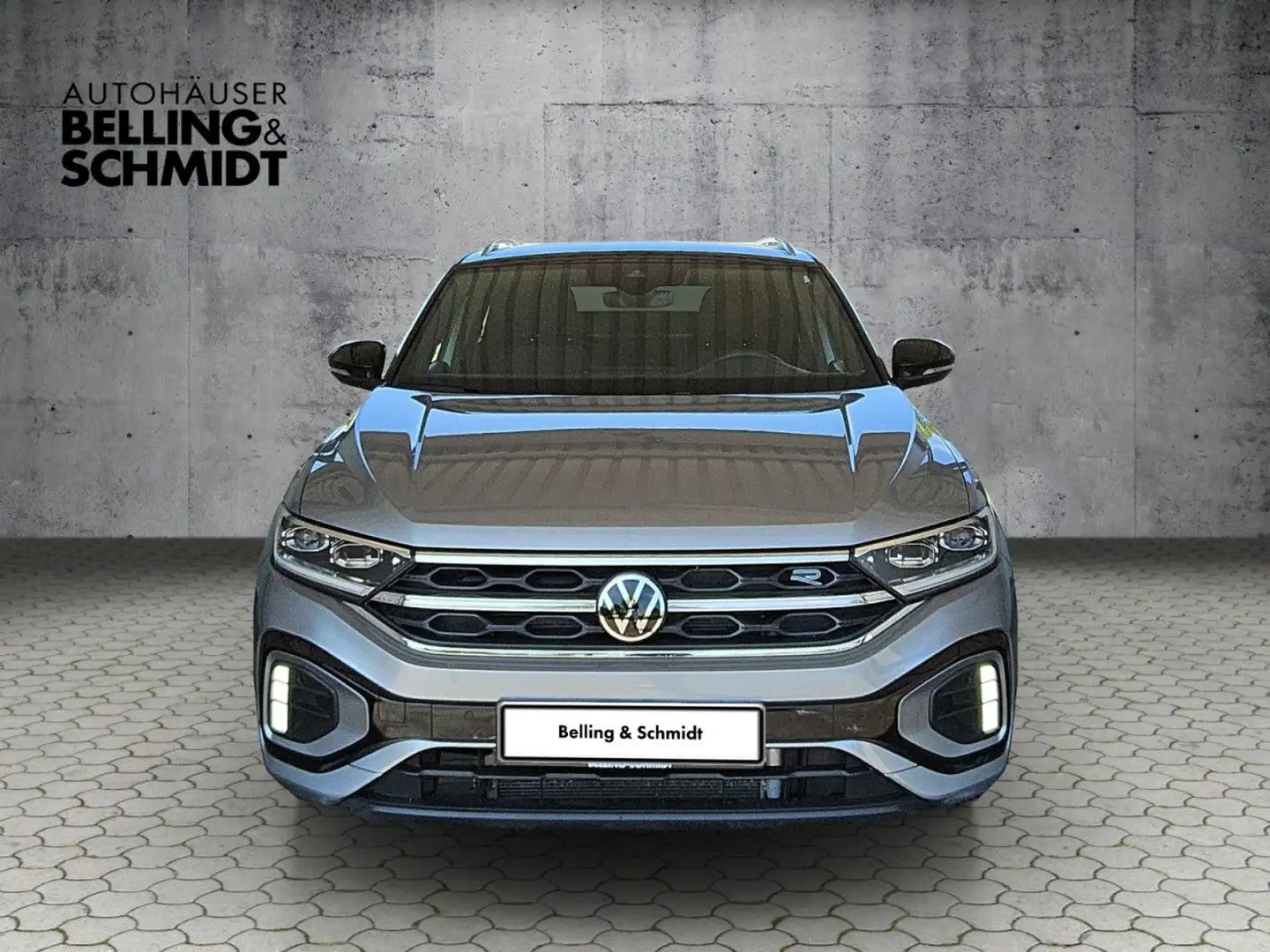Volkswagen T-Roc 2.0TDI Aut. R-Line AHK Kamera Climatronic Silber - 2
