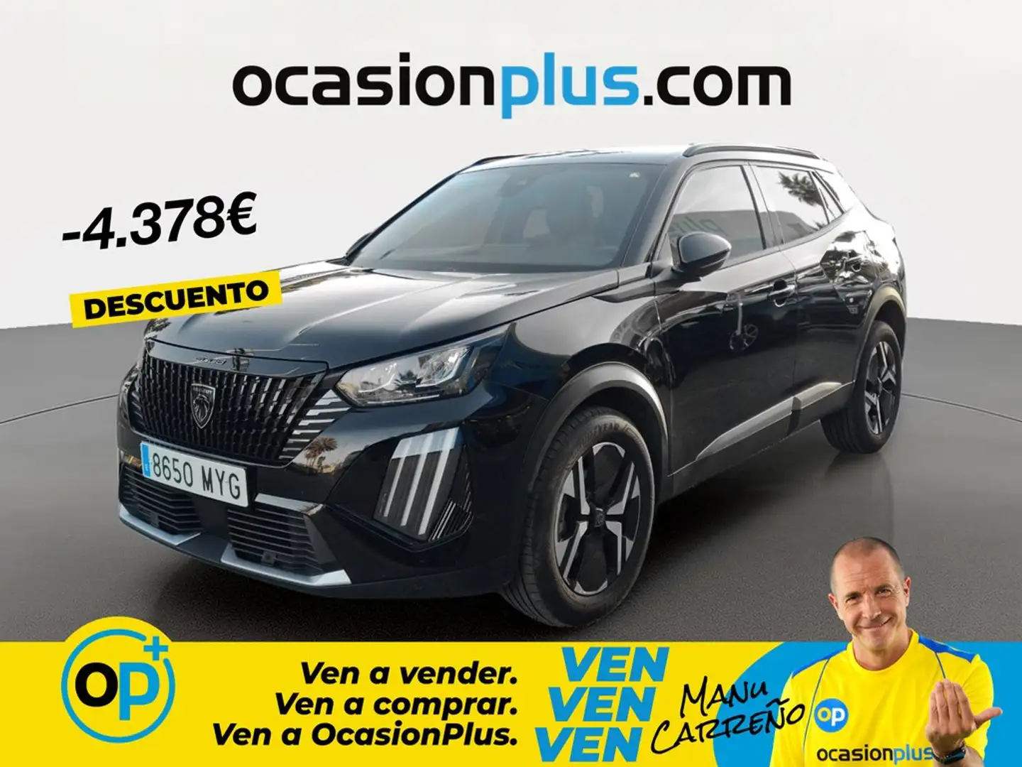 Peugeot 2008 1.2 PureTech S&S Allure 100 Negro - 1