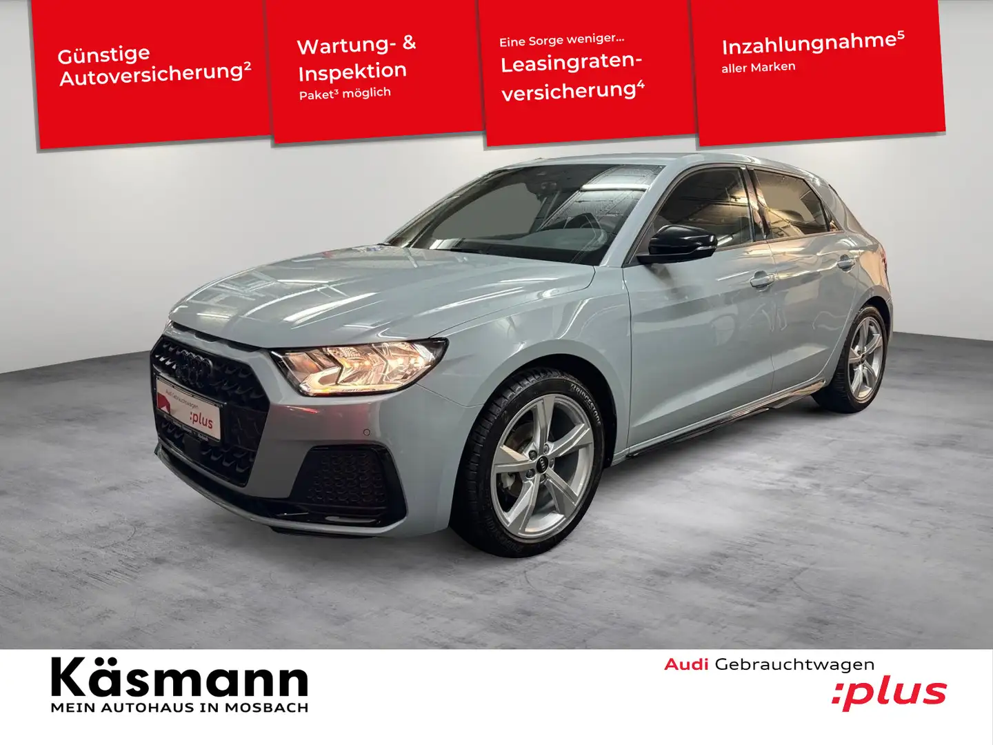 Audi A1 advanced 25TFSI NAV PDC SHZ Grau - 1