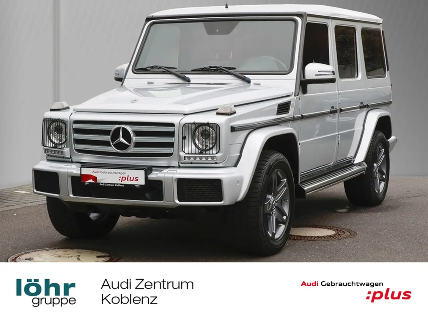 Mercedes-Benz G 350 d ACC Sport-Paket eGSD AHK StandHzg Silber - 1