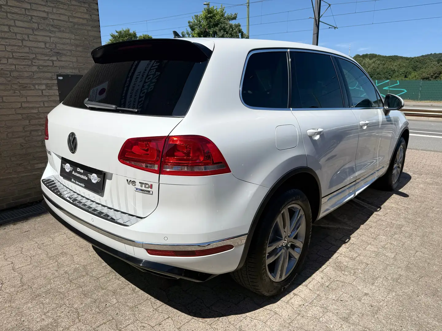 Volkswagen Touareg V6 TDI BMT R Line 4M Weiß - 2