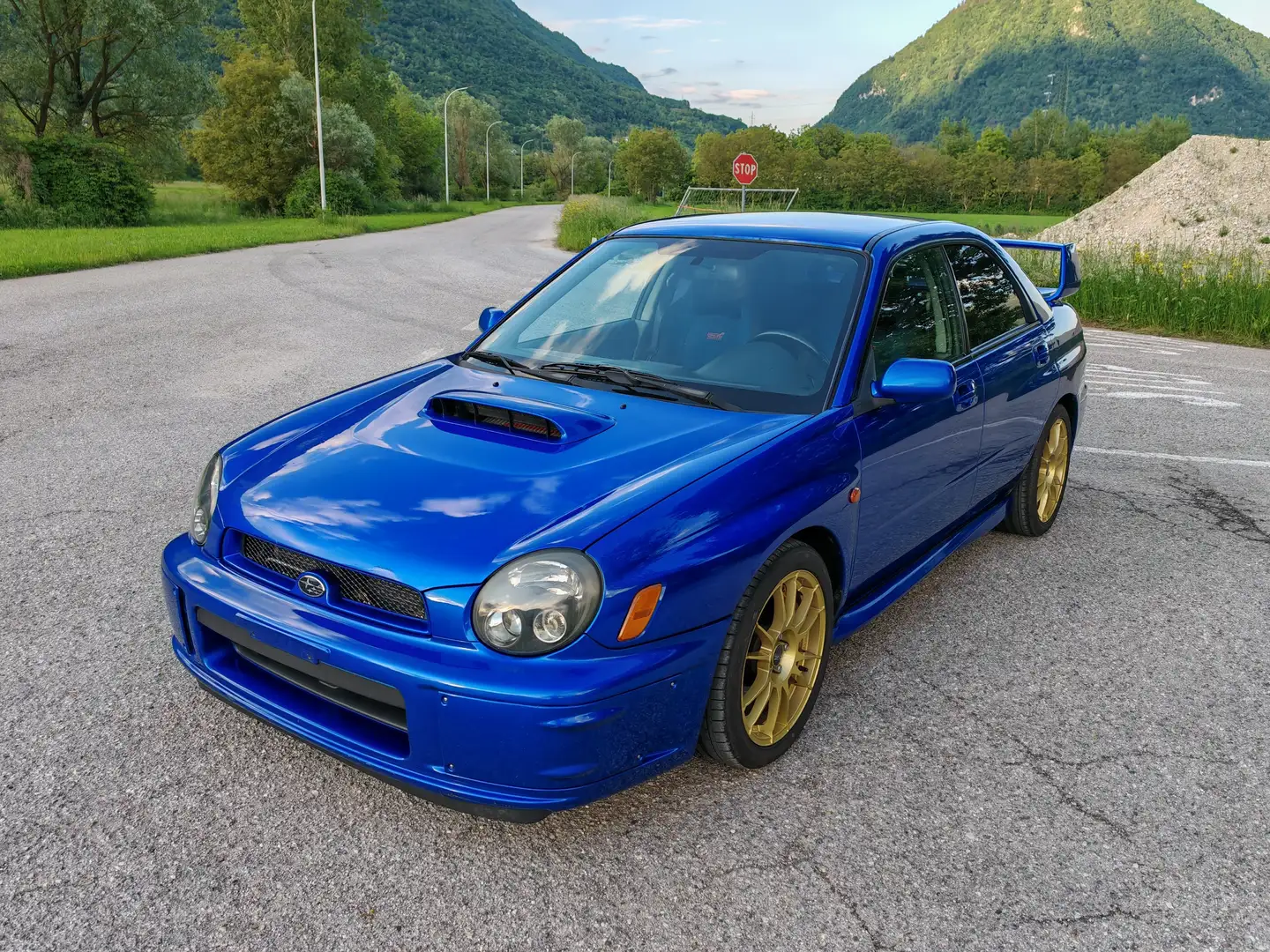 Subaru Impreza Berlina 2.0t STI Awd 265cv * All. PRODRIVE STYLE* Azul - 1