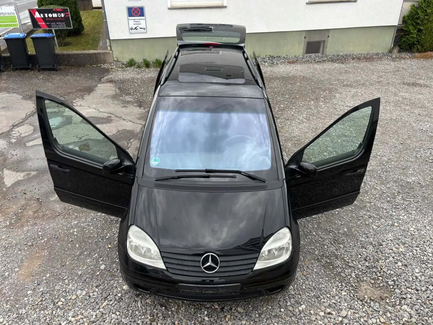 Mercedes-Benz Vaneo Compact Van 1.6**AUTOMATIK**KLIMA**TÜV**ZV Чорний - 1
