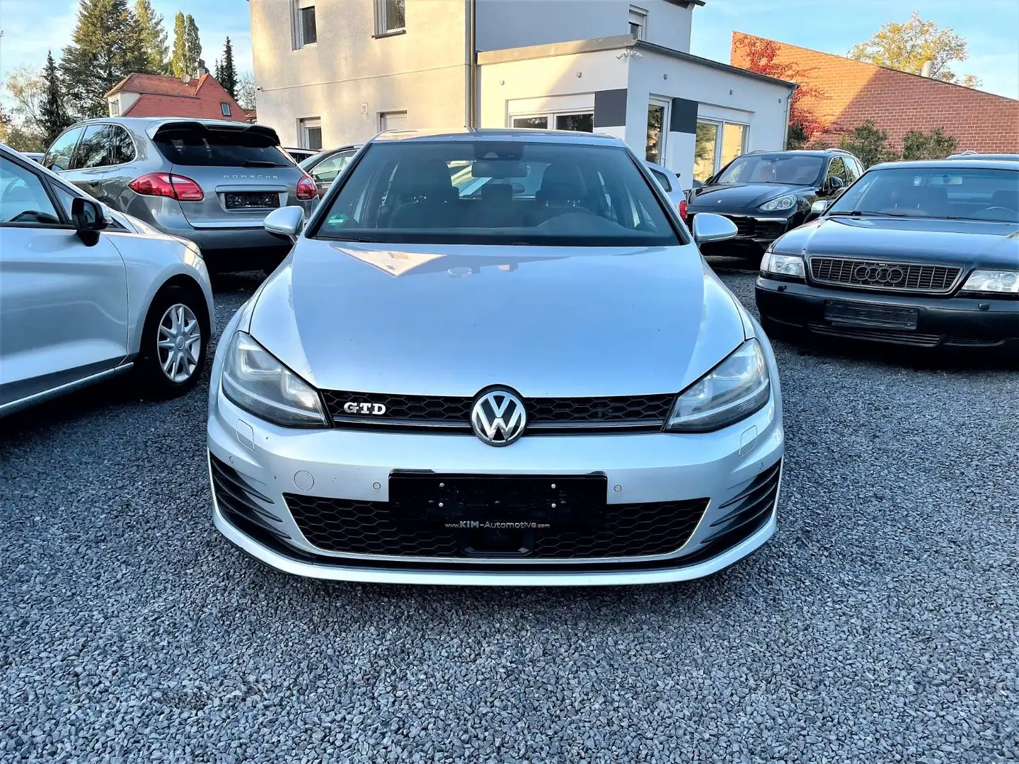 Volkswagen Golf VII Lim. GTD/ACC/NAVI/XENON/SOUNDM/1.HAND!! Argent - 1