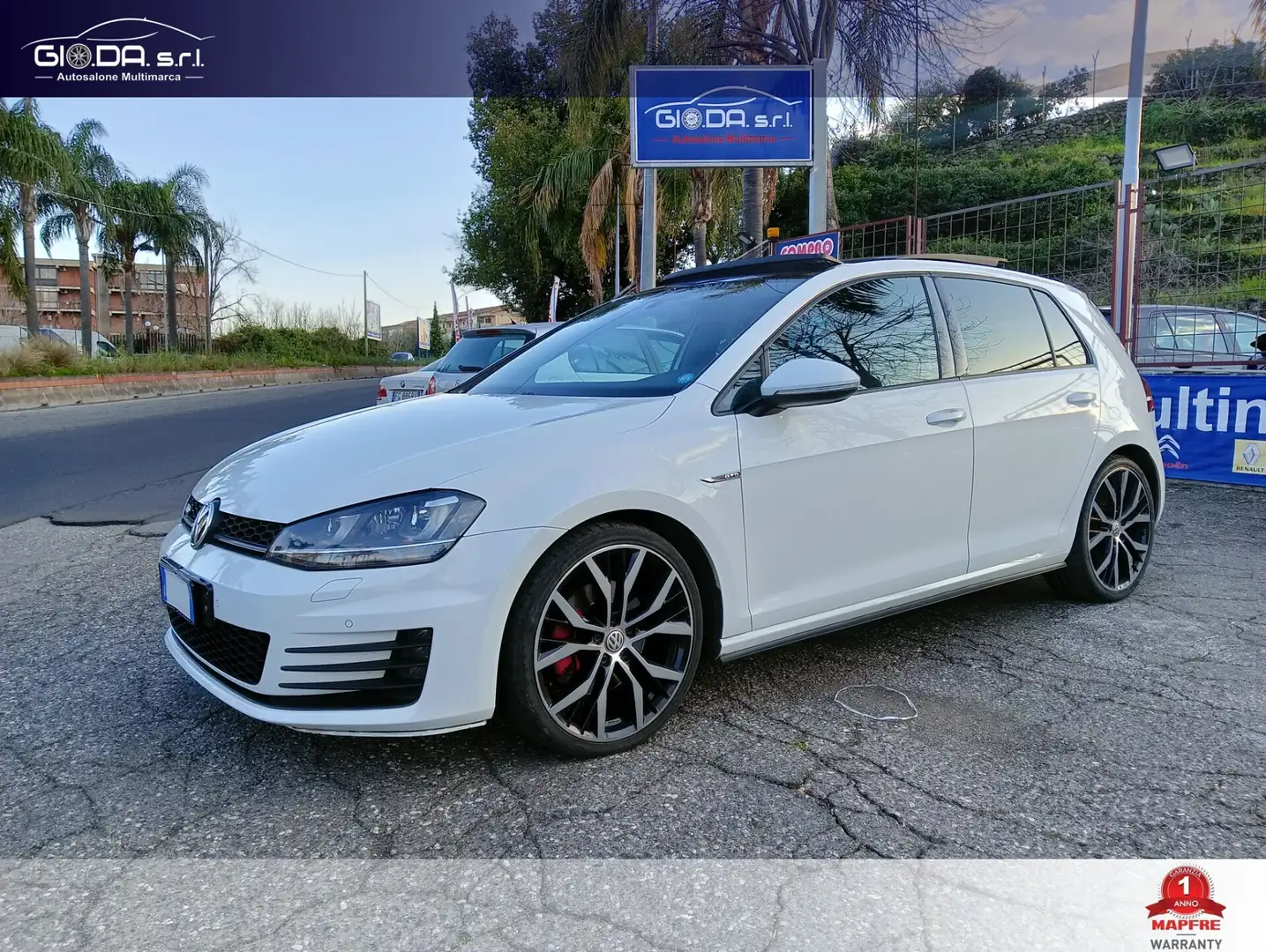 Volkswagen Golf GTD 2.0 TDI DSG 5p. BlueMotion Technology Bianco - 1