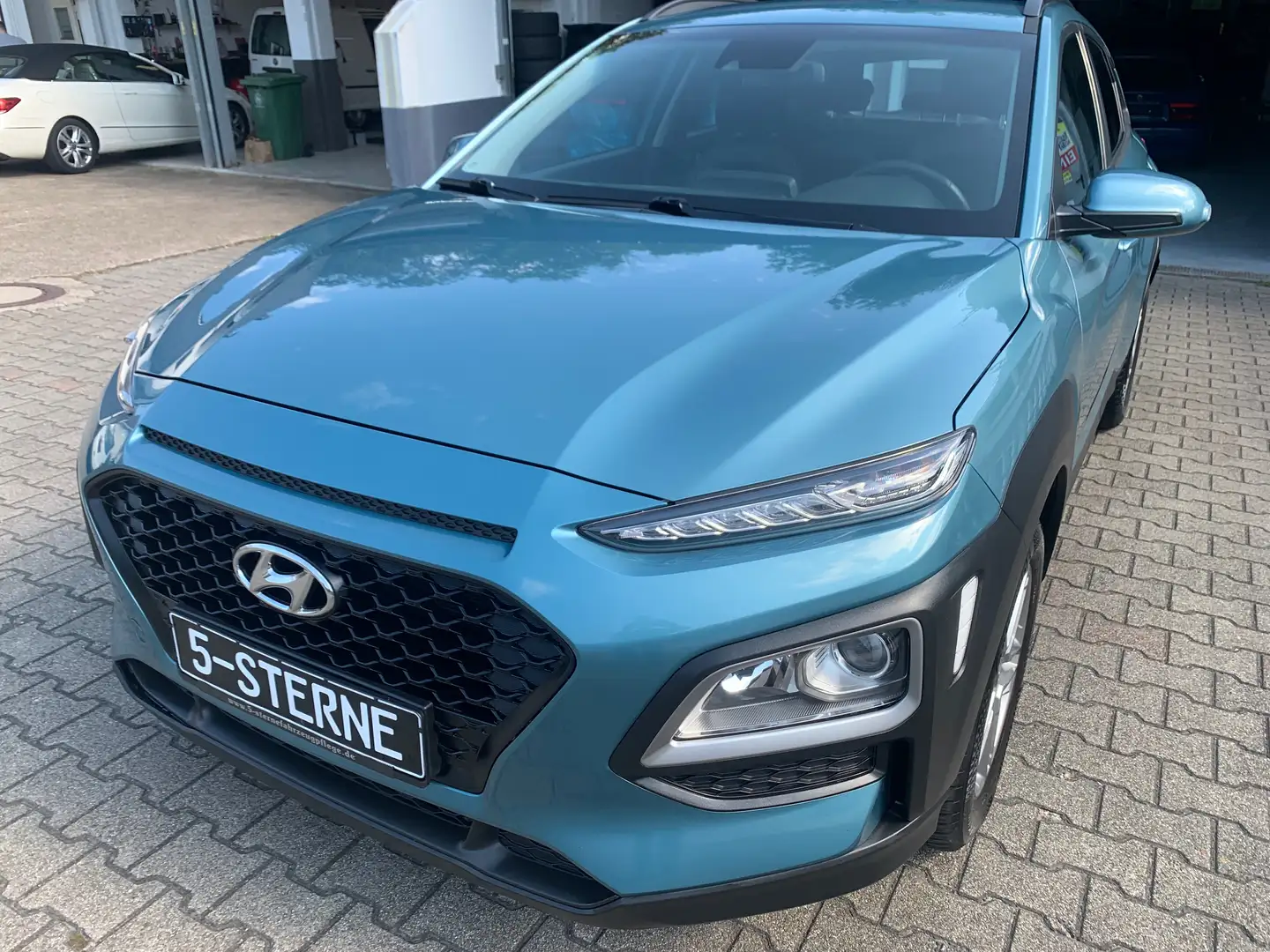 Hyundai KONA KONA 1.0 T-GDI Style*SH*Tüv/Insp.NEU*1.Hand Modrá - 1