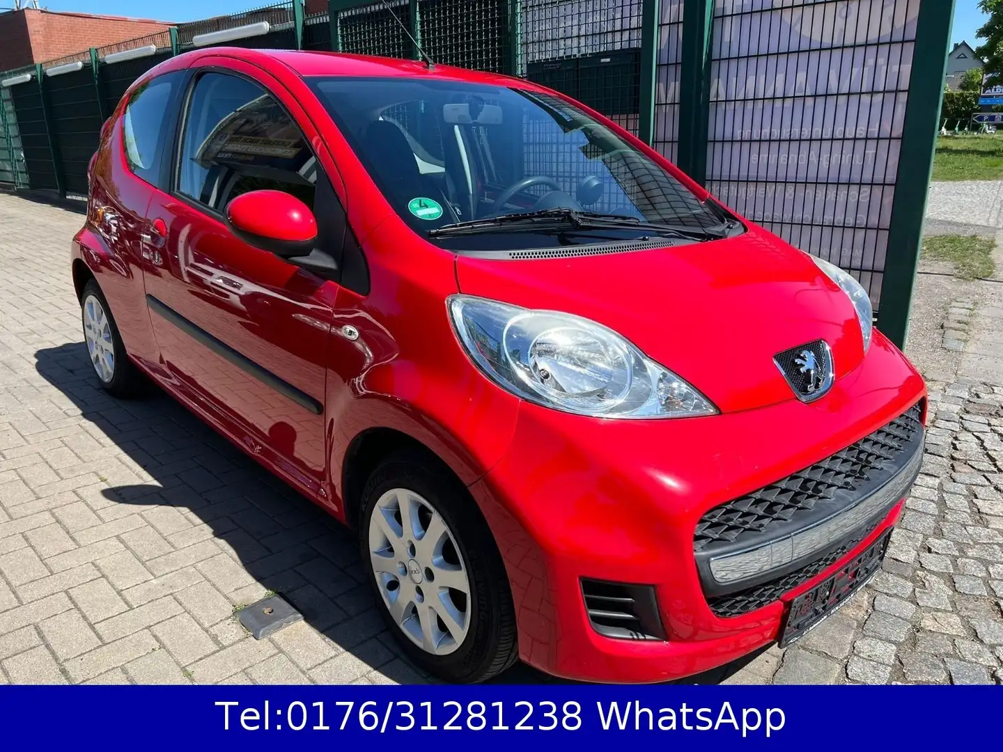 Peugeot 107 Filou !! Klima !! Tüv Feb.2027 !! Rouge - 1