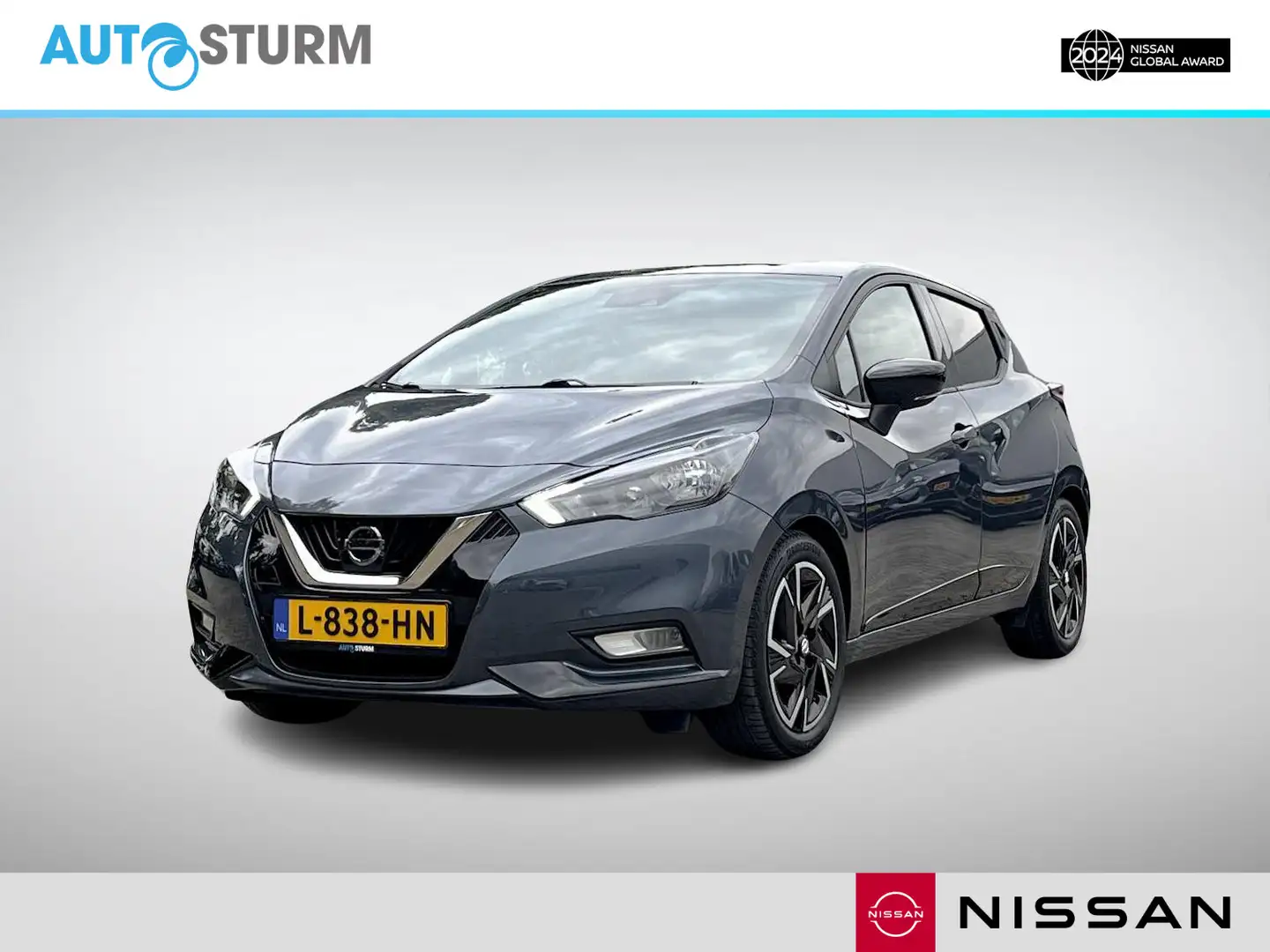 Nissan Micra 1.0 IG-T N-Design Connect Pack Gris - 1