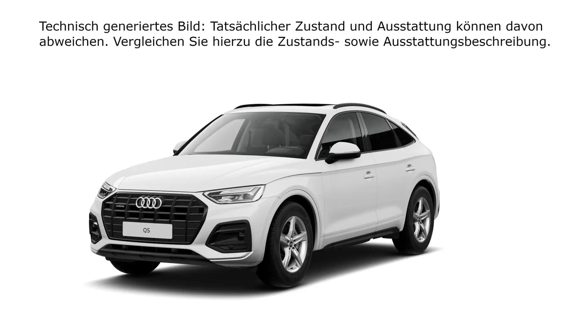 Audi Q5 40 TDI quattro LED/AHK/Pano/Kamera/ Weiß - 2
