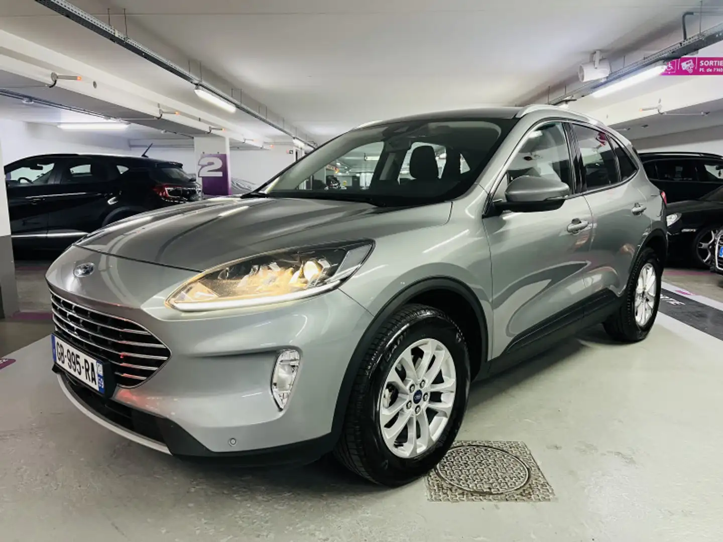 Ford Kuga 2.5 DURATEC 190CH FHEV E85 TITANIUM BVA***TVA*** Gris - 1