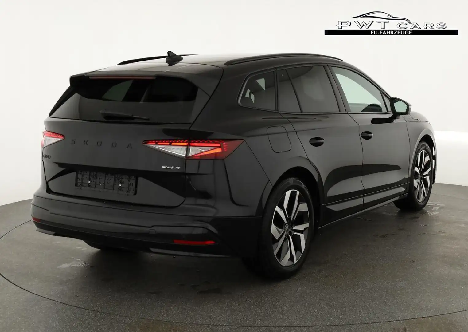 Skoda Enyaq 60 Sportline Sportline, AHK, Wärmepumpe, Matrix... Negro - 2