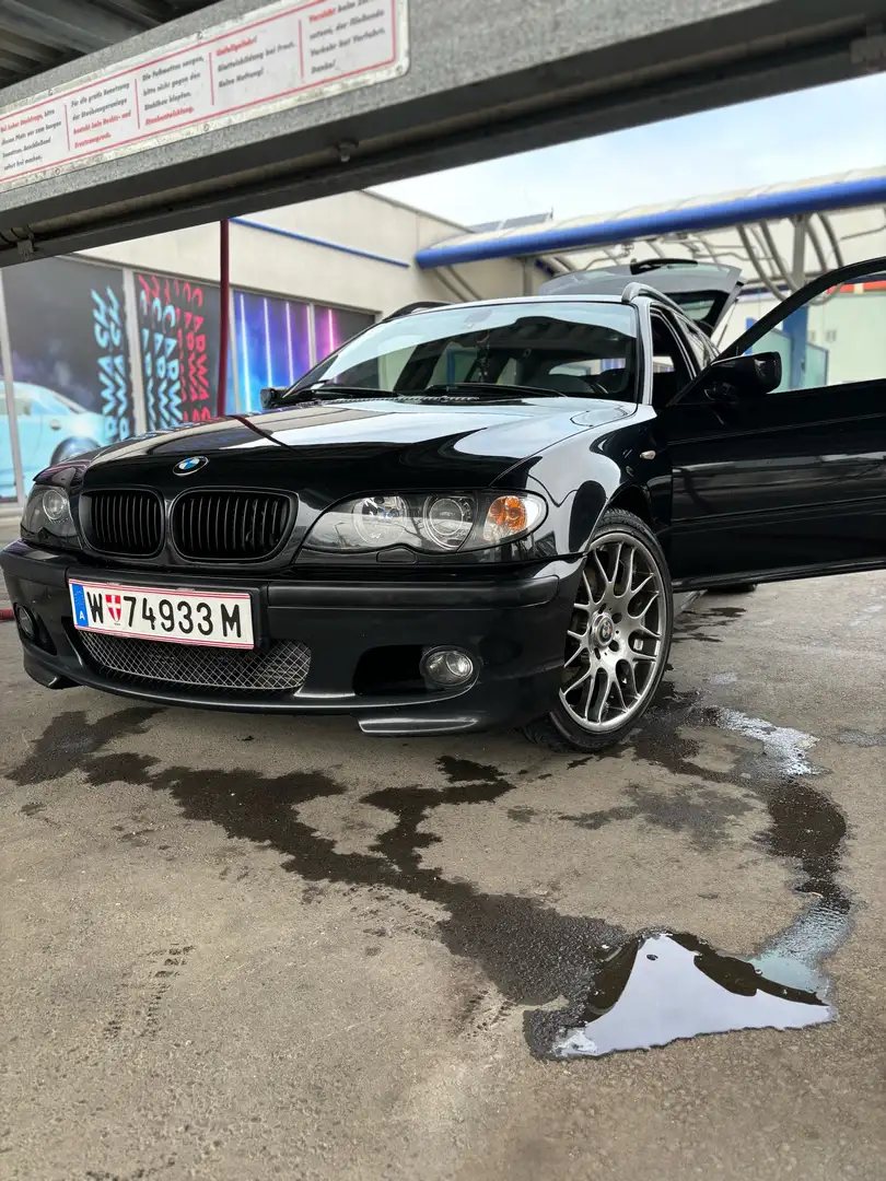 BMW 330 330d m ab werk Чорний - 1