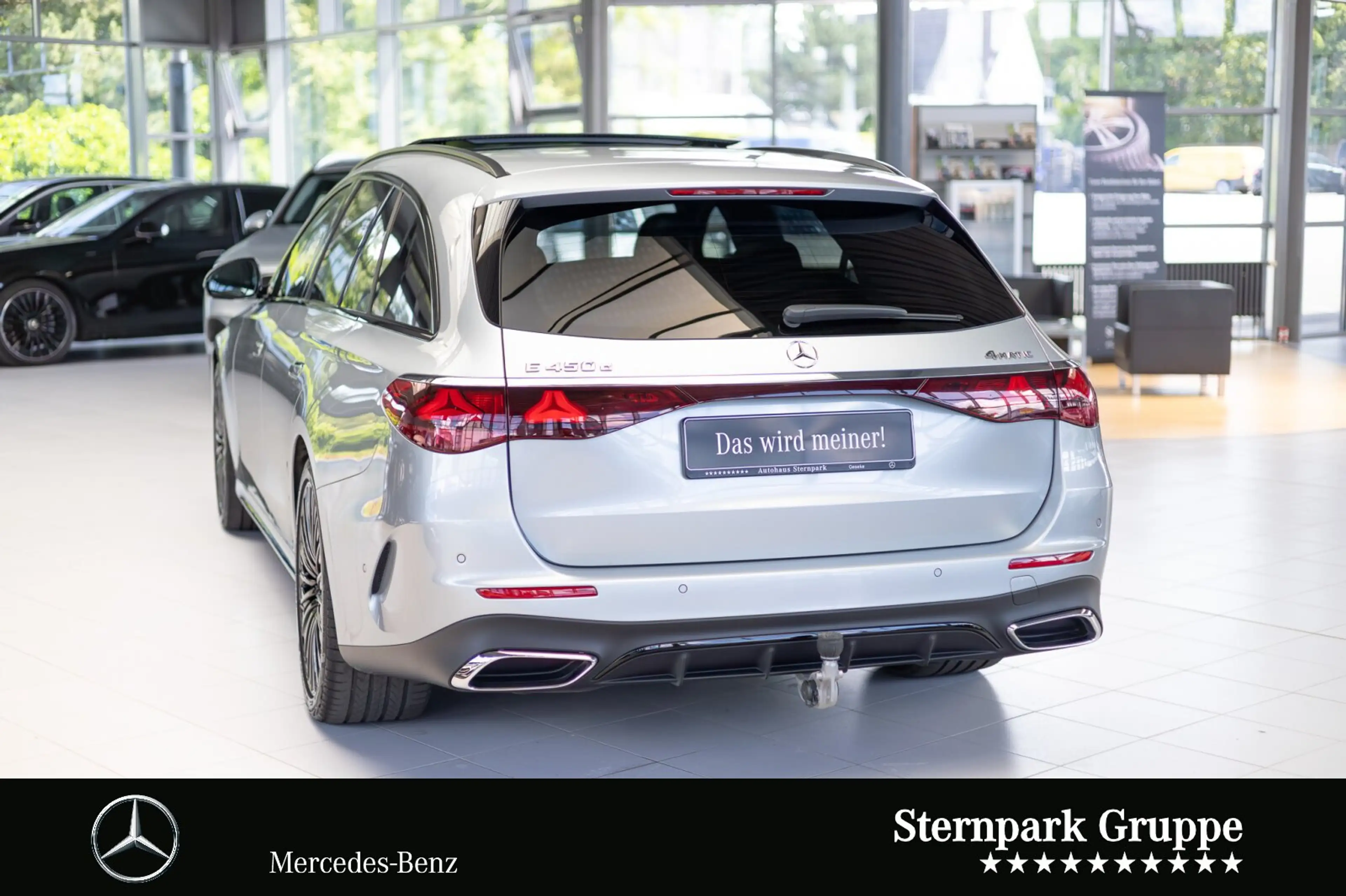 Mercedes-Benz E 450 E 450 d 4M T AMG Prem+*AHK*HUD*Sitzkl*Pano*Burm* — photo 10