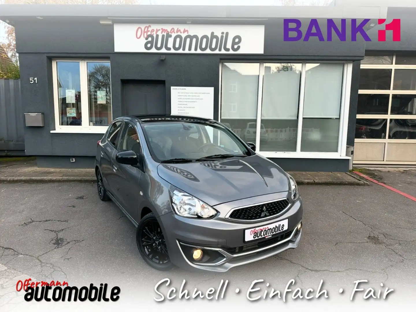 Mitsubishi Space Star *CarPlay*Klima*SHZ*GARANTIE* Grau - 1