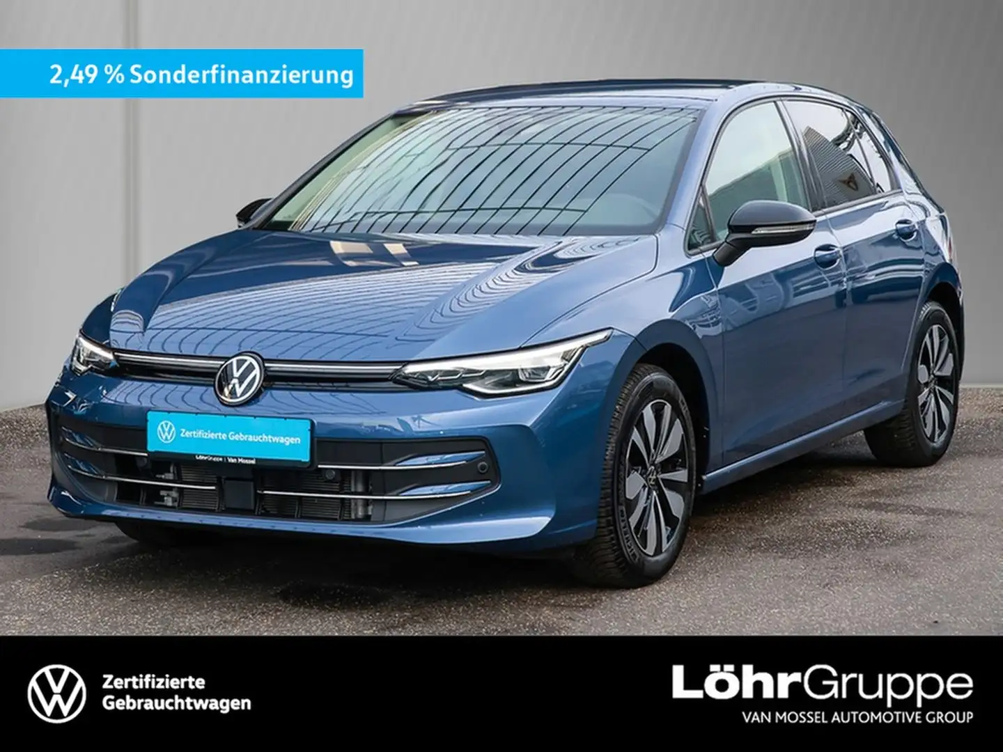 Volkswagen Golf VIII 1.5 TSI Goal AHK/Navi/LED Blau - 1
