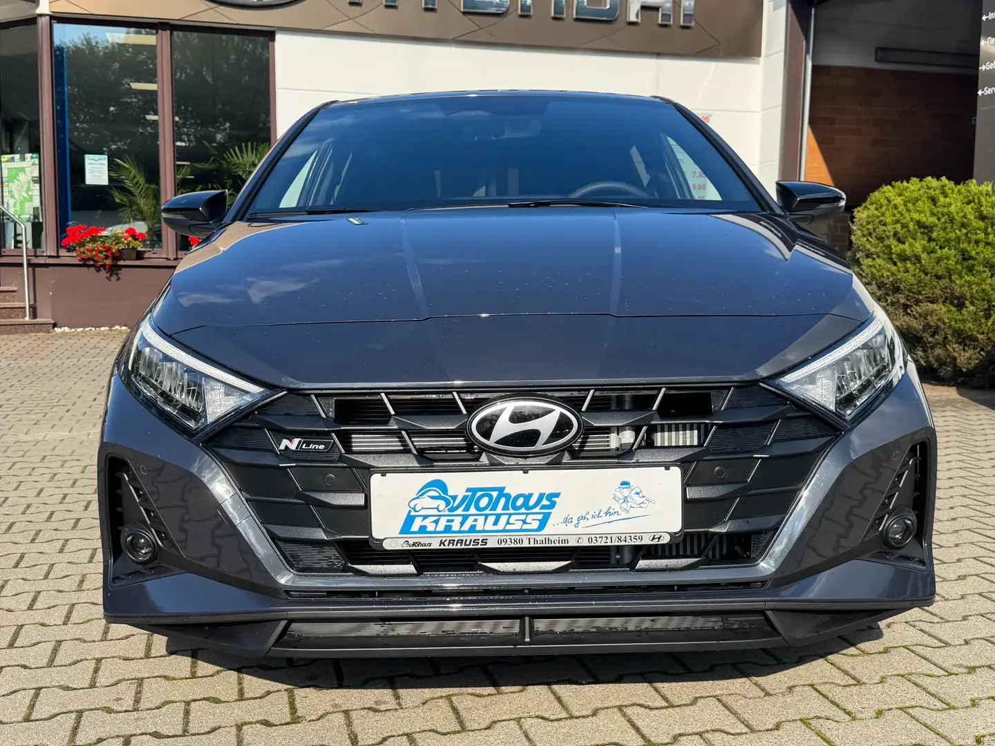 Hyundai i20 1.0 T-GDI Automatik N Line Grau - 2
