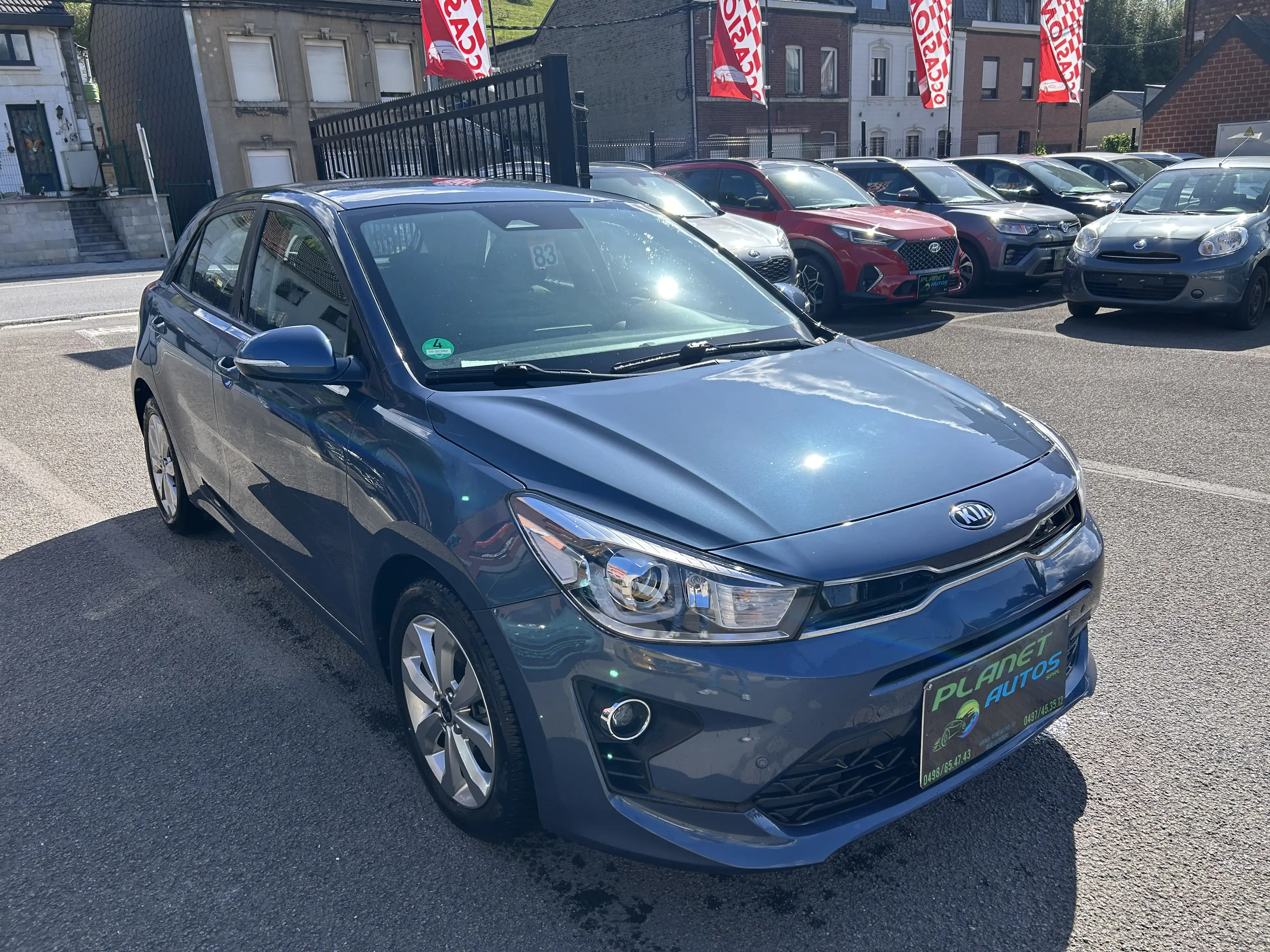 Kia Rio Rio 1.2i  5 PORTES **6374** KM BLUETOOTH GPS AIRCO — photo 3