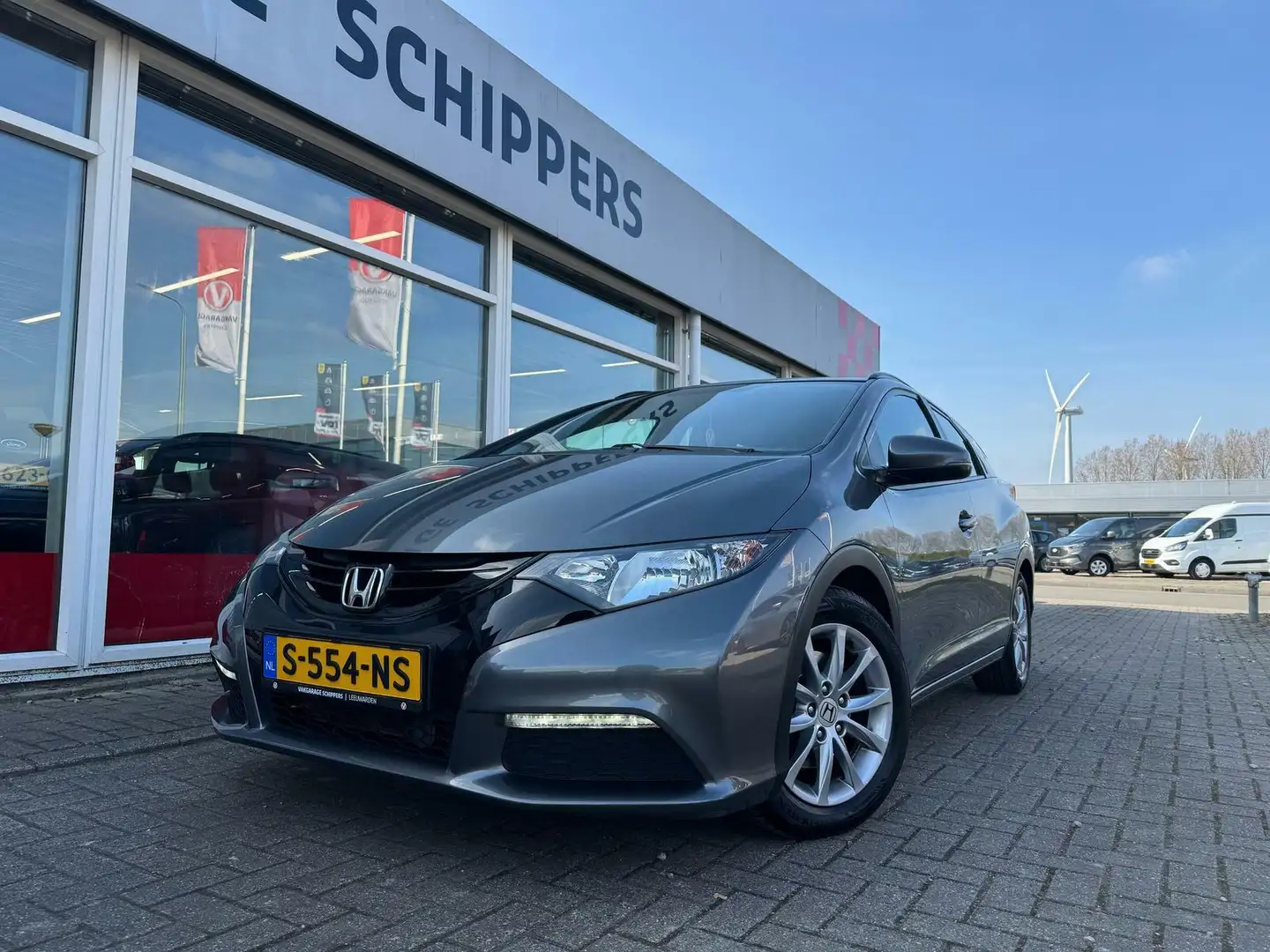 Honda Civic Tourer 1.8 140pk Comfort Business Edition Gris - 2