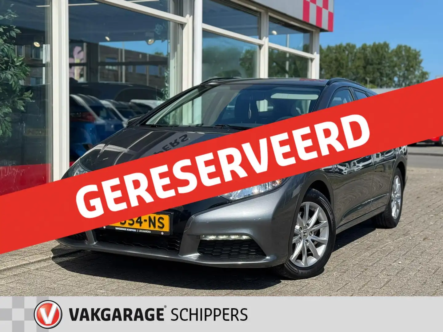 Honda Civic Tourer 1.8 140pk Comfort Business Edition Grijs - 1