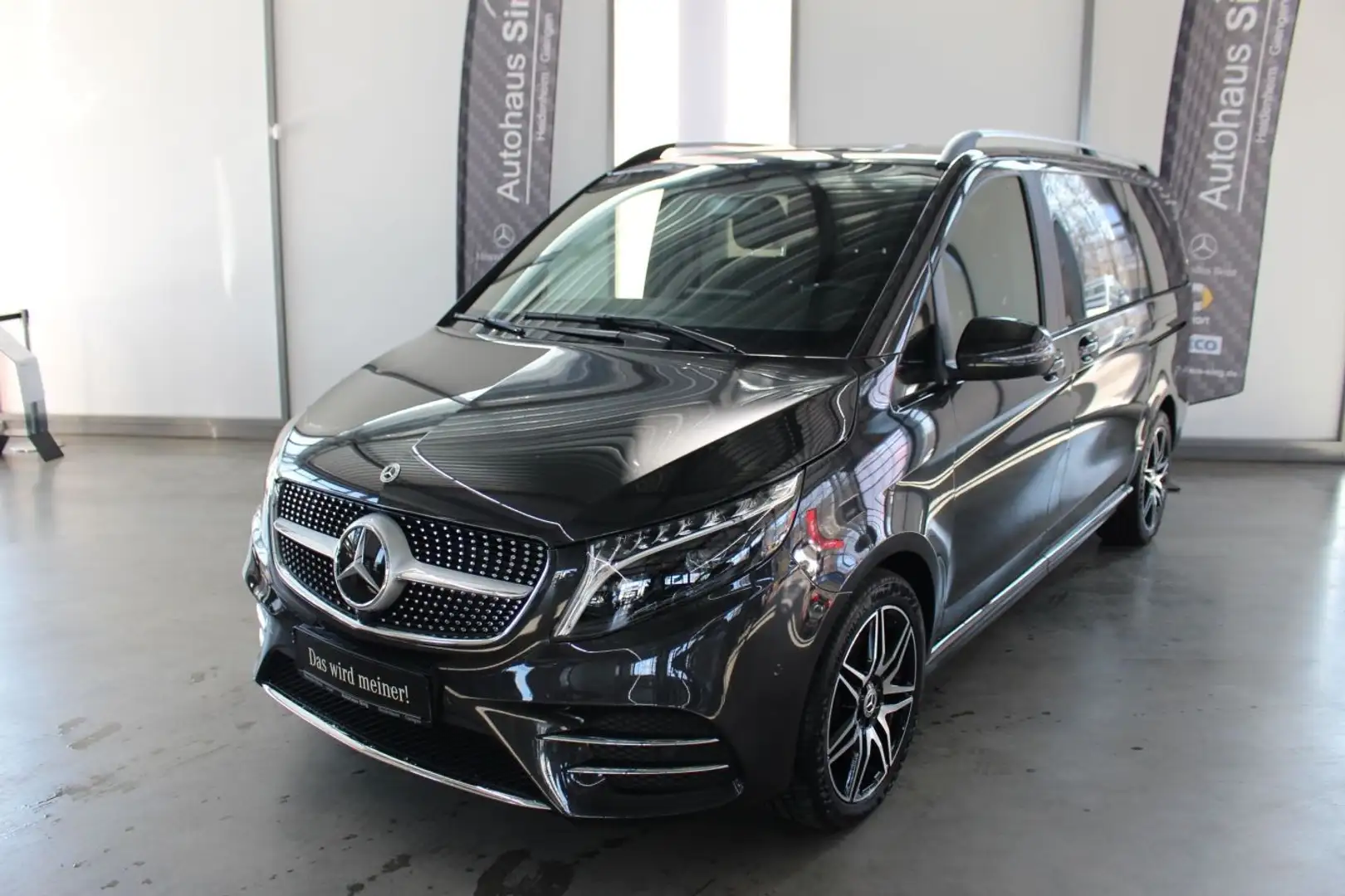 Mercedes-Benz V 250 d EDITION Lang AMG DISTRONIC LED AHK Grau - 1