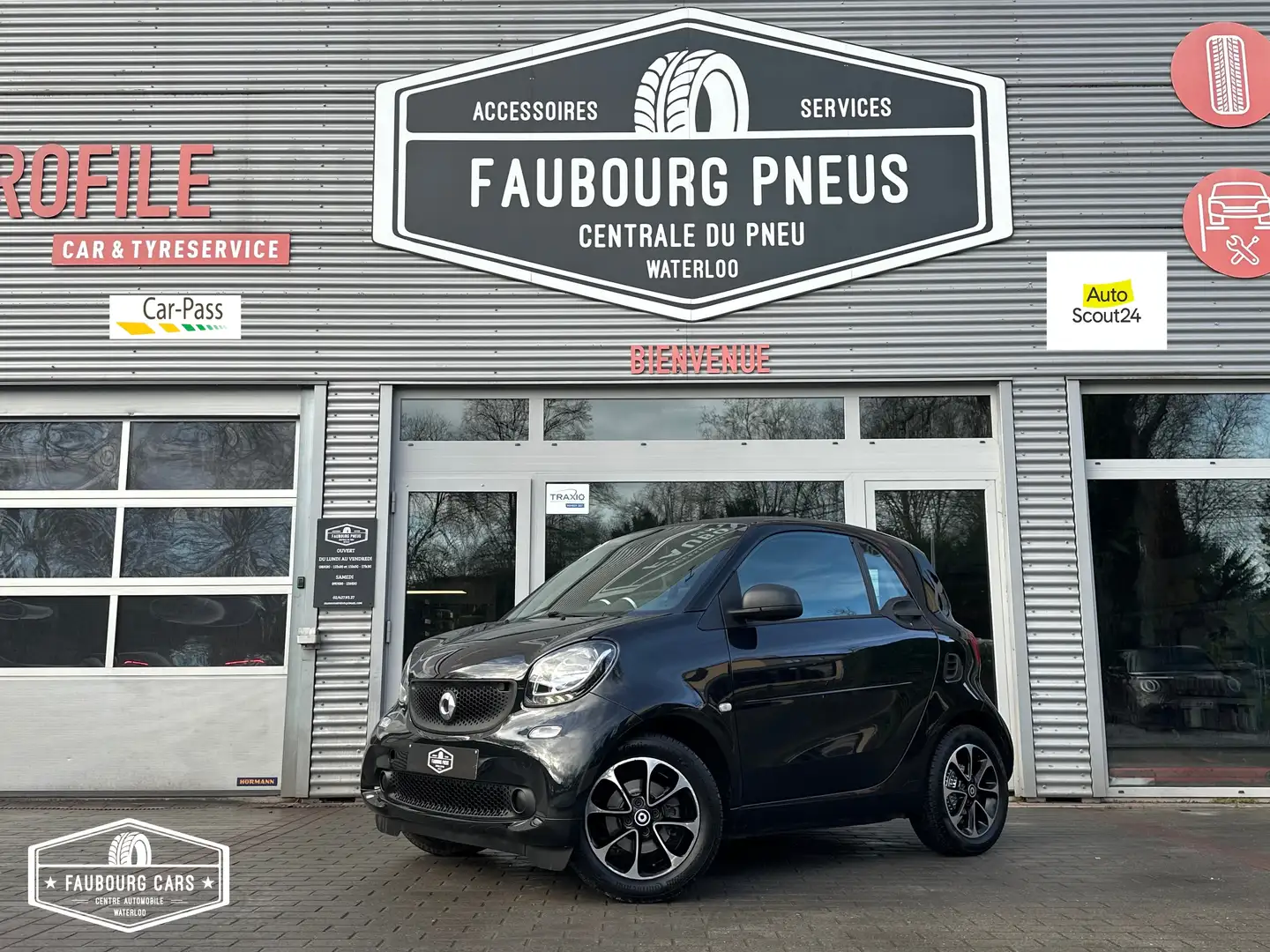 smart forTwo *1-PROPRIETAIRE/1-OWNER*AUTOMATIQUE*CLIMATISATION* Zwart - 1
